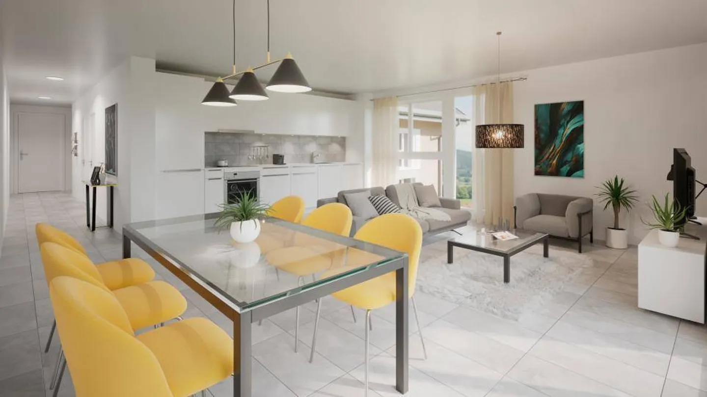 Appartamento con 3,5 stanze in una nuova residenza - Foto 1 di 7
