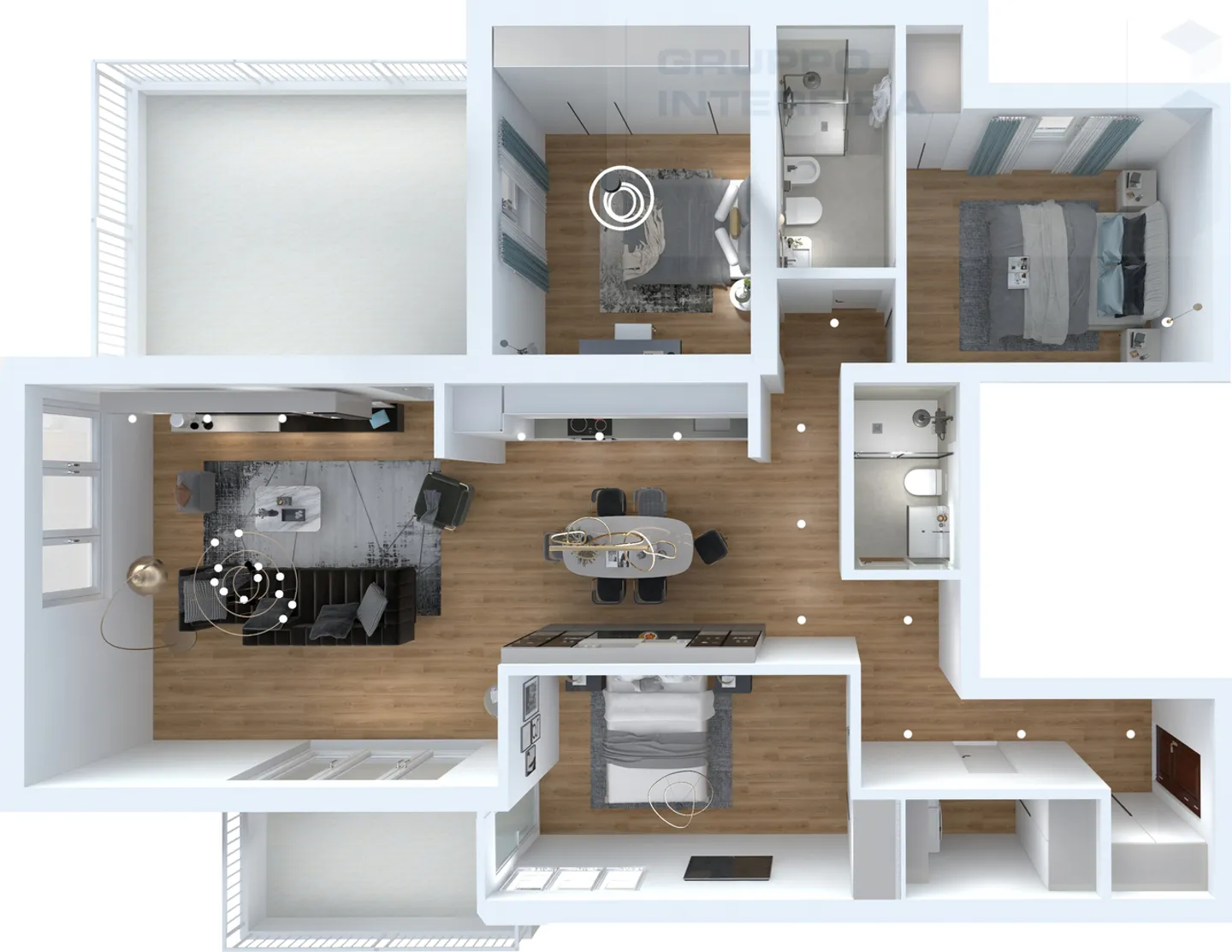 4.5-ROOM APARTMENTS IDEAL FOR STUDENTS - Photo 13 of 13
