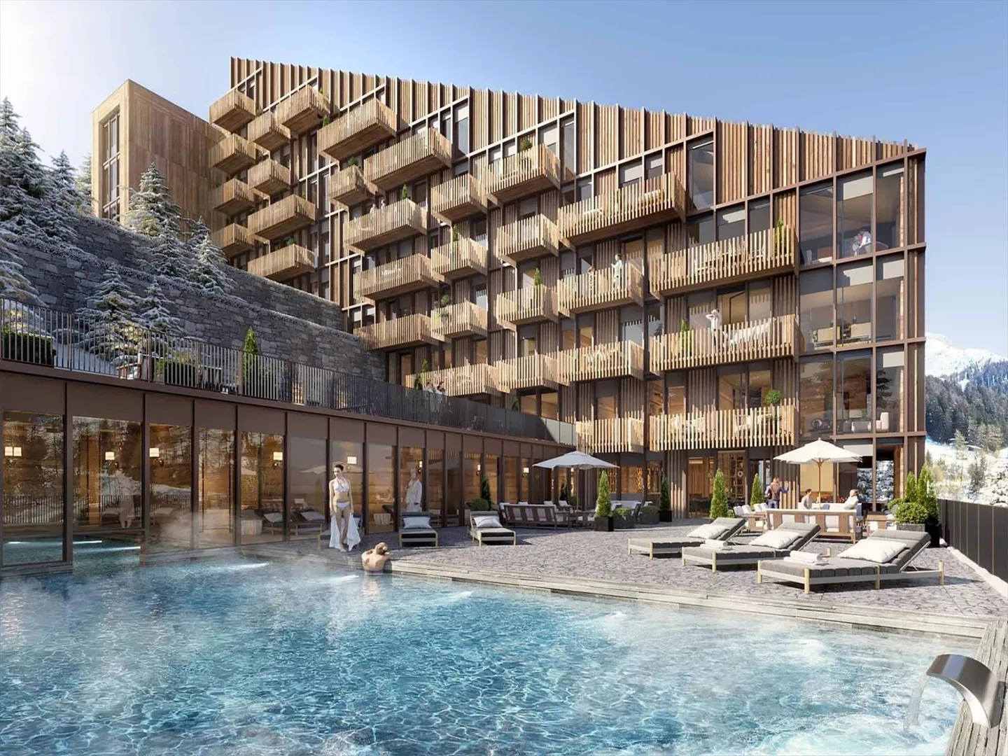 Letzte Gelegenheiten - 2-Zimmer-Wohnung 80m2, Skifahren vor der Haustür - zeitgenössischer Charme - Foto 1 von 9