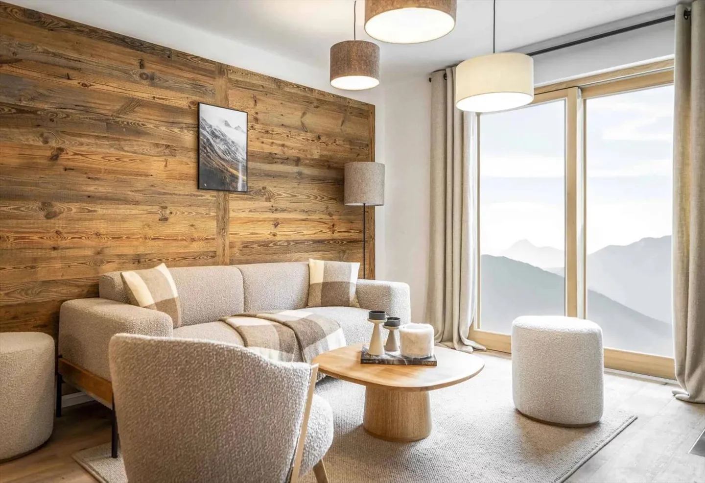 Letzte Gelegenheiten - 2-Zimmer-Wohnung 80m2, Skifahren vor der Haustür - zeitgenössischer Charme - Foto 4 von 9