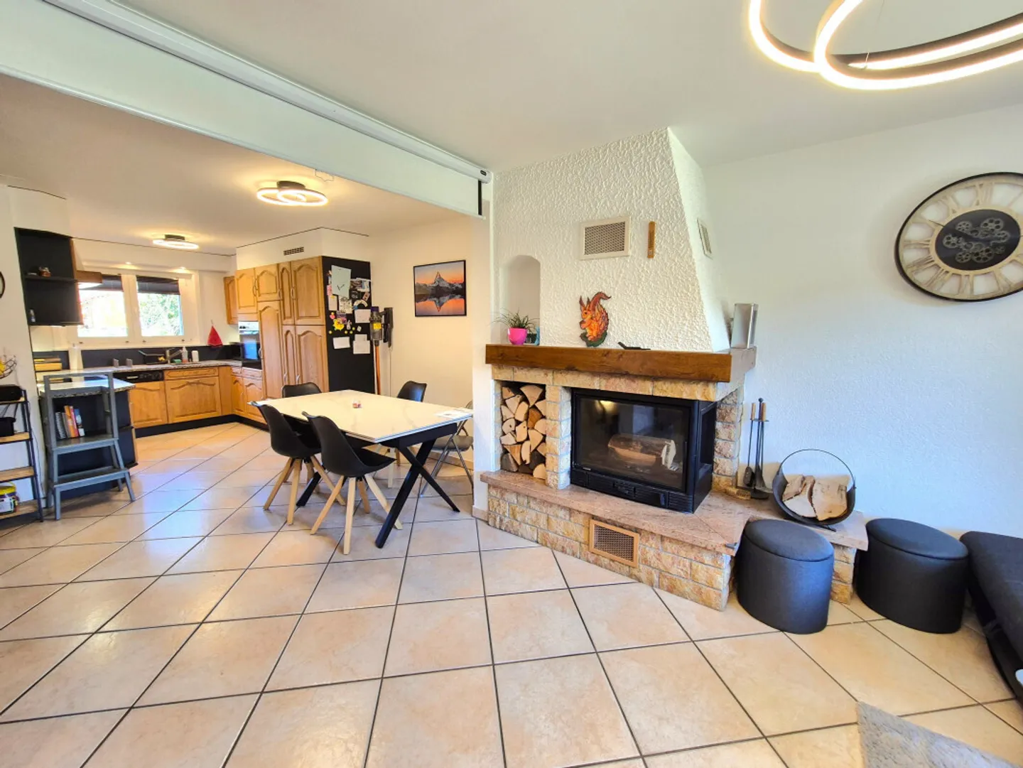 Maison mitoyenne de 4,5 pièces, terrasse-jardin et garage à St-Triphon/Ollon  - Photo 6 sur 12