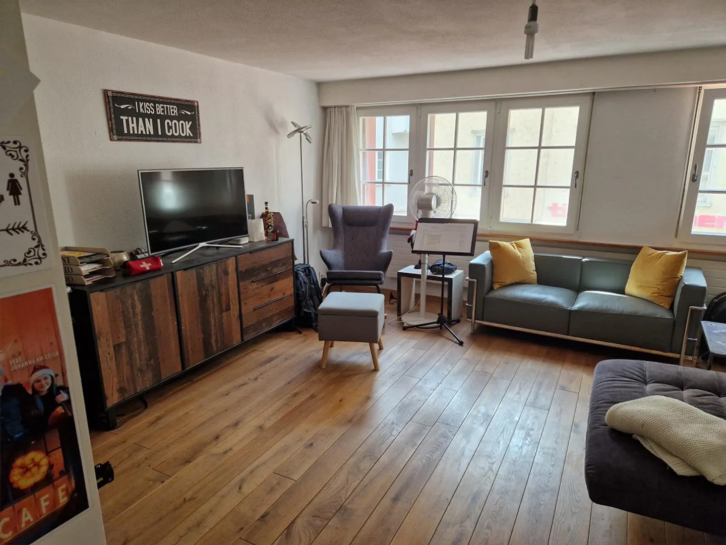 Appartement meublé 2,5 pièces : Charme de la vieille ville à Altstätten - Photo 5 sur 13