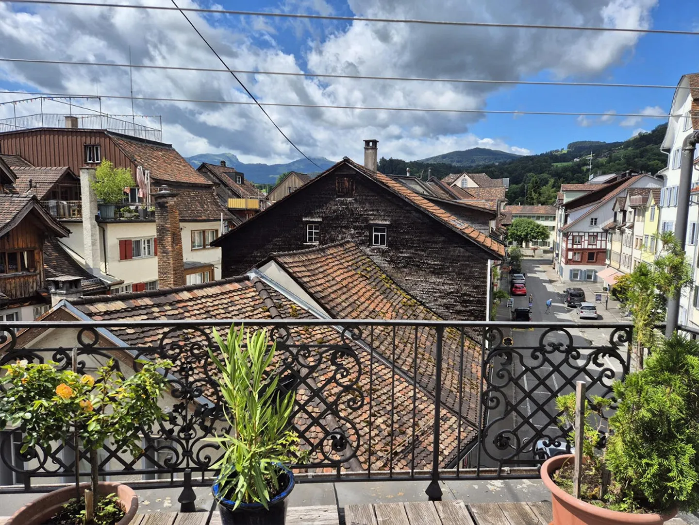 Appartement meublé 2,5 pièces : Charme de la vieille ville à Altstätten - Photo 10 sur 13