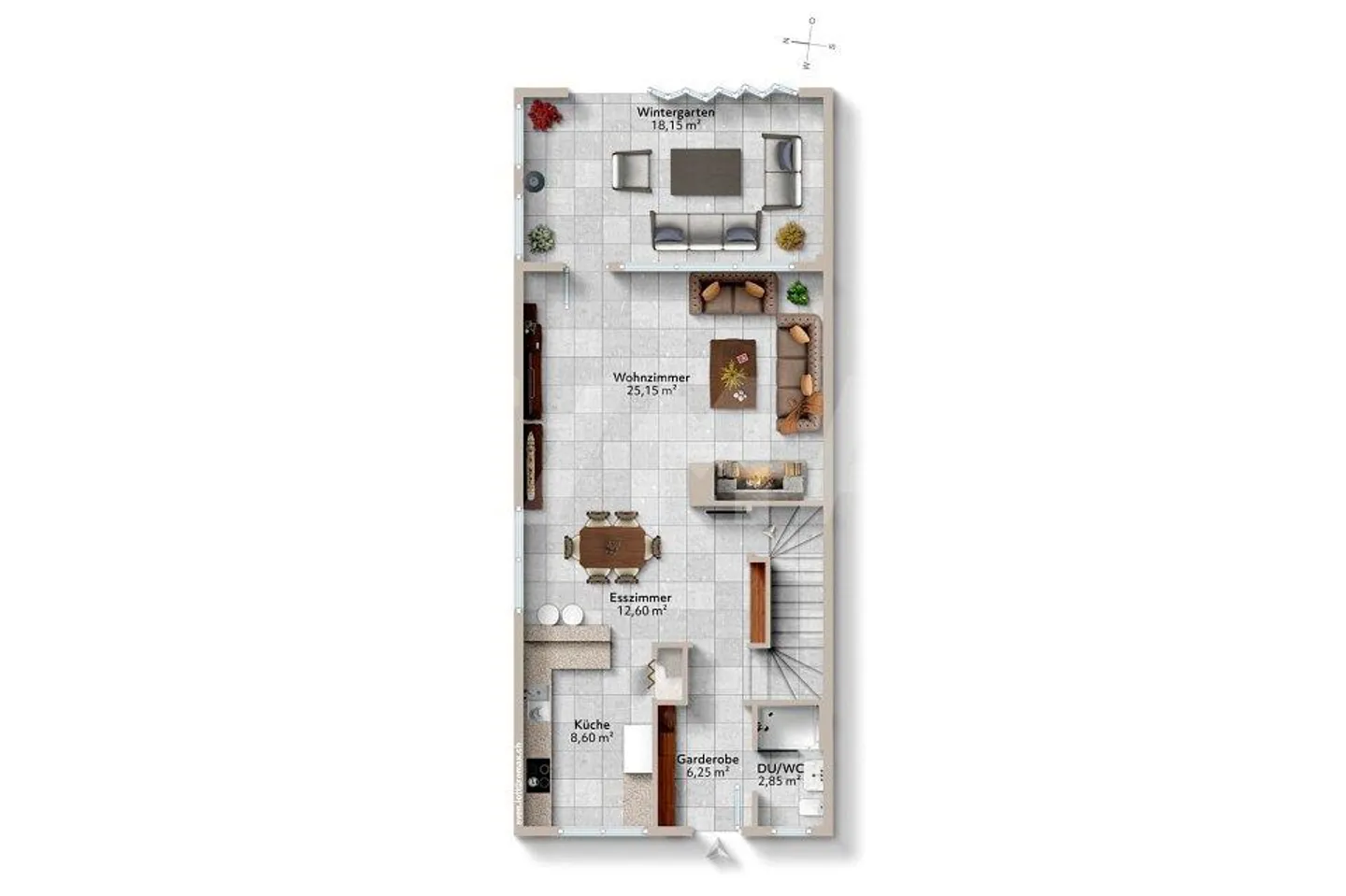 Charmantes Doppelhaus - Foto 11 von 13