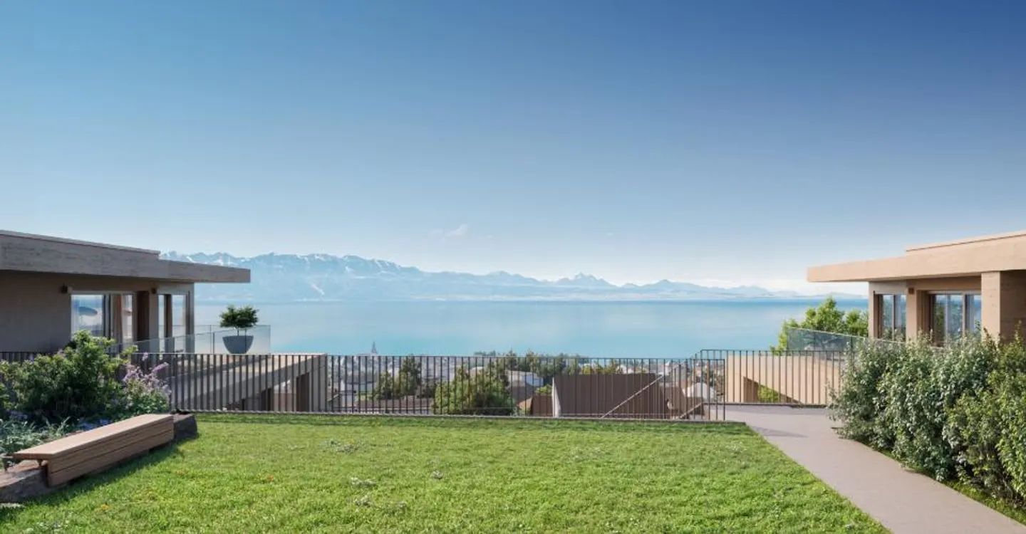 LUTRY – Außergewöhnliche Adresse: 4 Zimmer mit atemberaubendem Blick auf den Genfersee - Foto 3 von 13