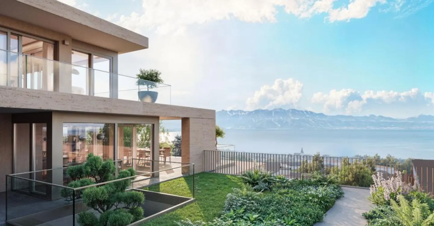 LUTRY – Außergewöhnliche Adresse: 4 Zimmer mit atemberaubendem Blick auf den Genfersee - Foto 5 von 13