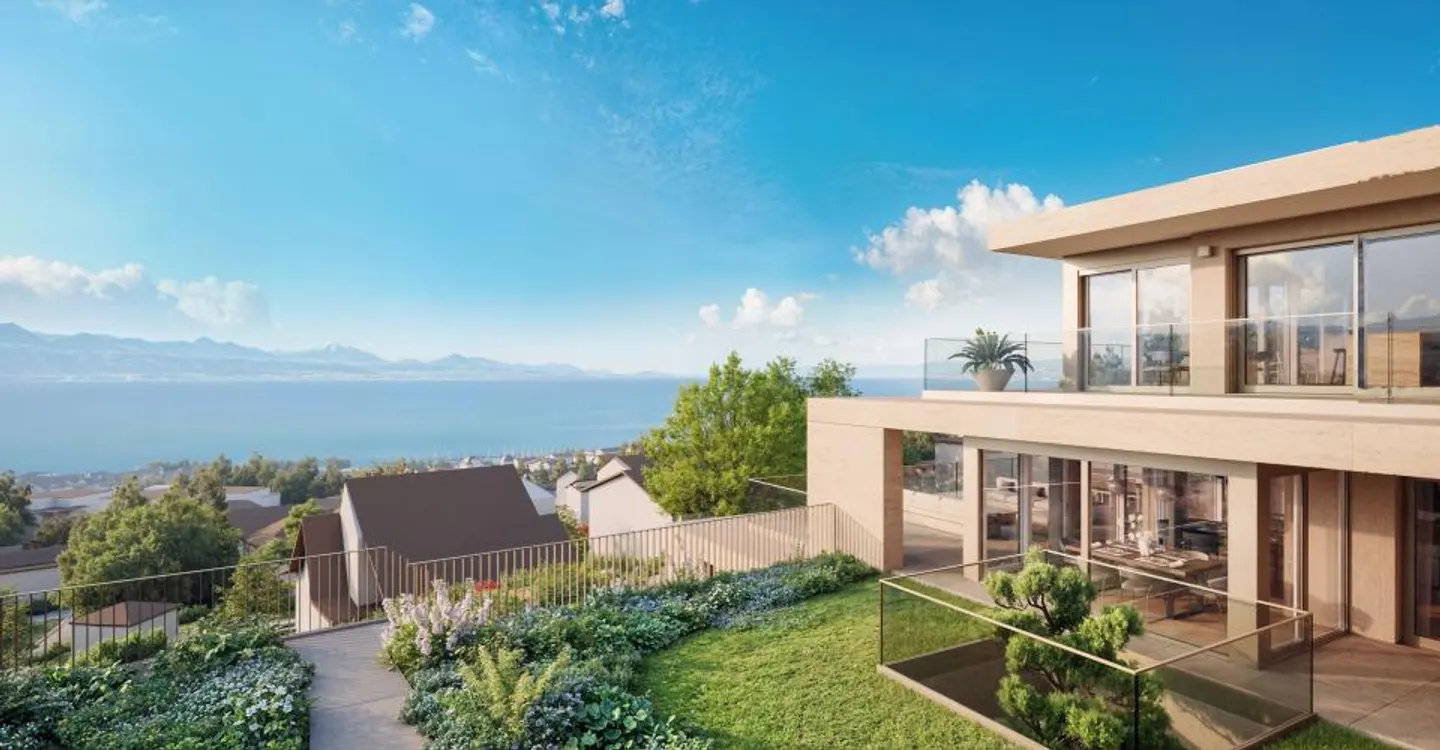 LUTRY – Außergewöhnliche Adresse: 4 Zimmer mit atemberaubendem Blick auf den Genfersee - Foto 9 von 13