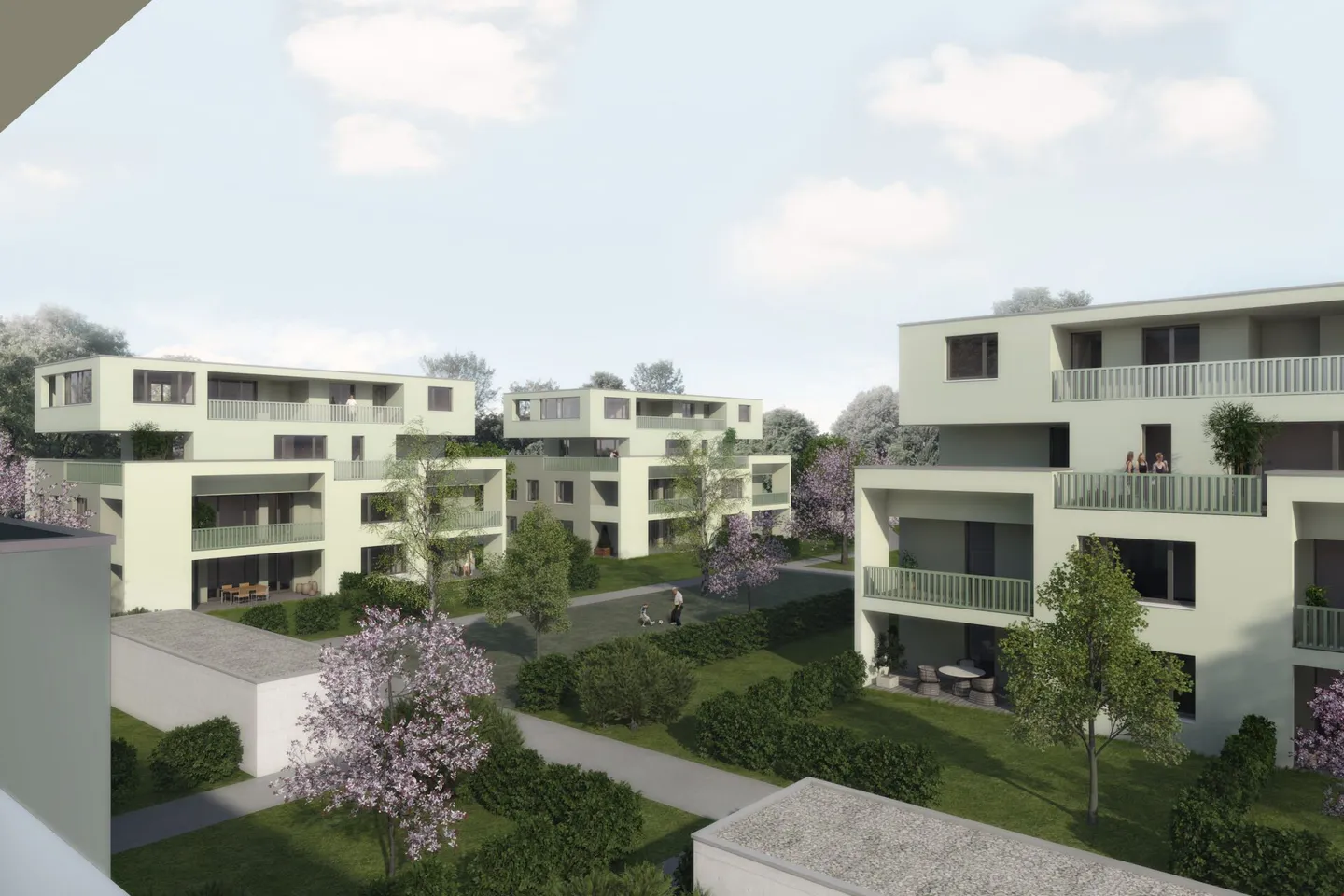 Top 3 1/2-Room Apartment on the Ground Floor in the Blumenau Development - Photo 10 of 11