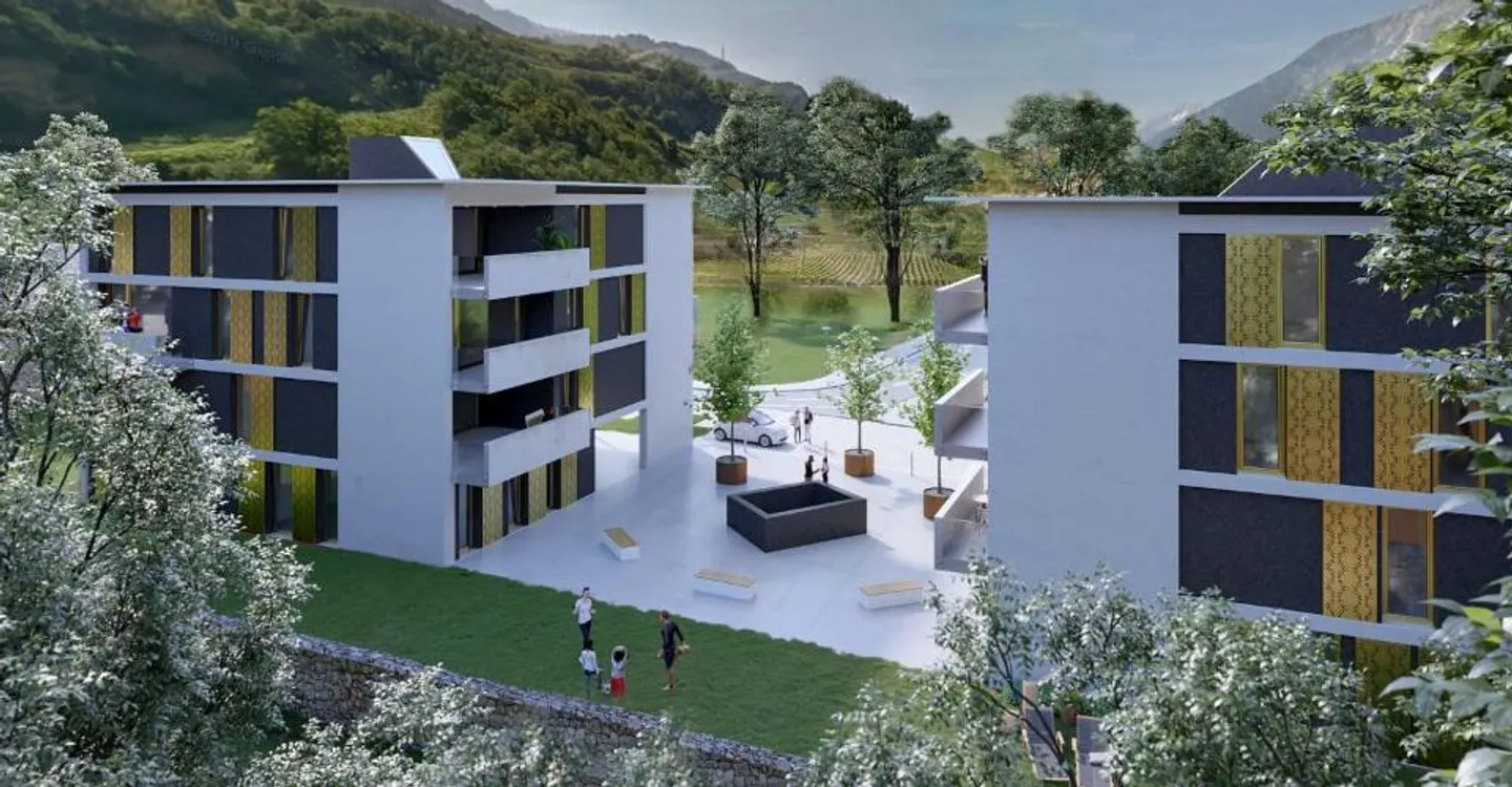 Appartement 3,5 pcs dans un cadre verdoyant - Photo 6 sur 6