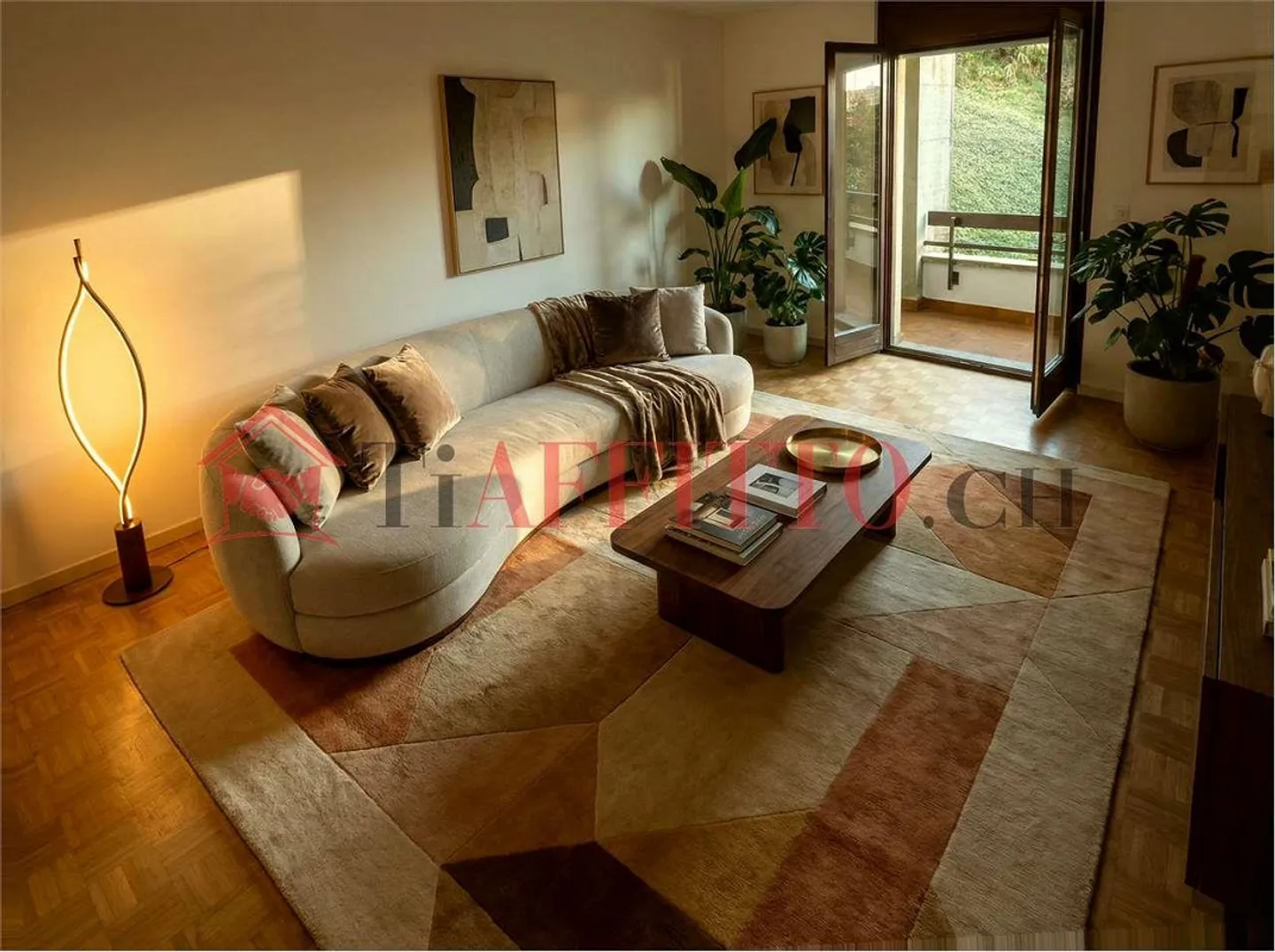 HÜBSCHE 2.5-ZIMMER-WOHNUNG IN AGNO - Foto 3 von 4