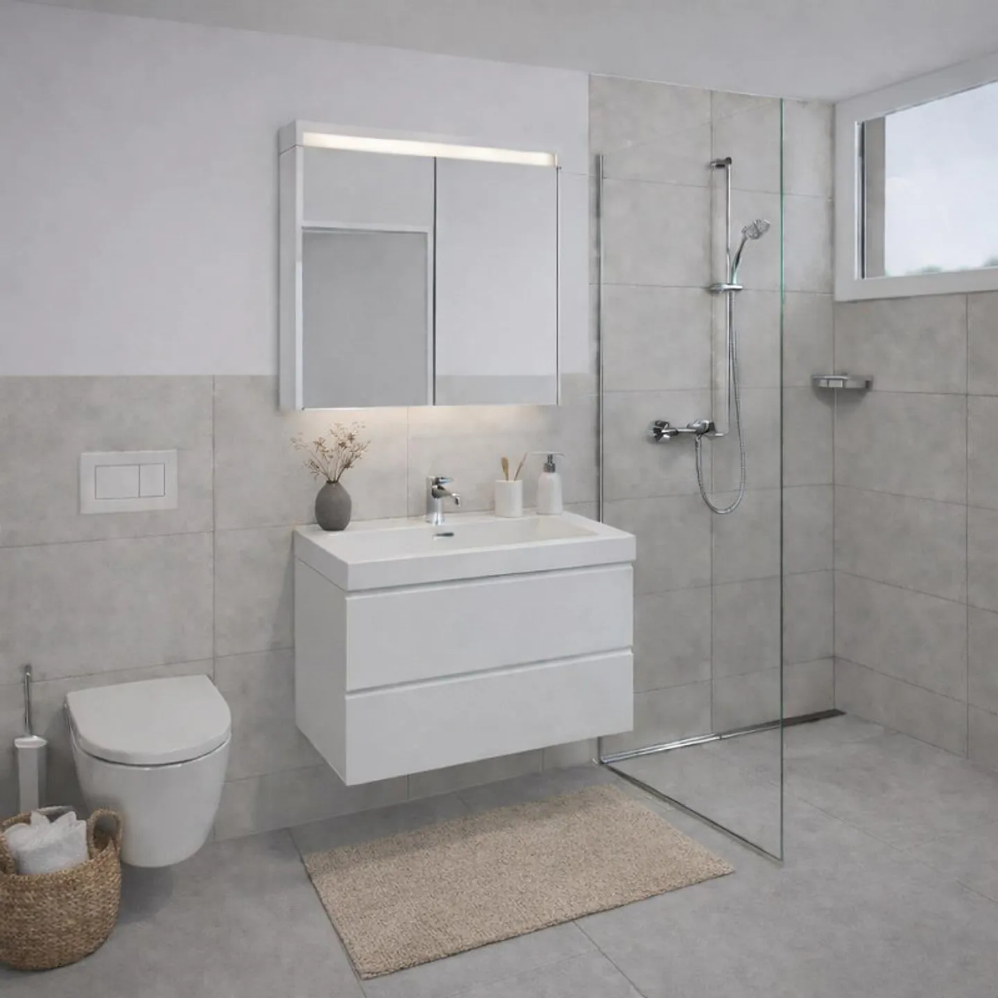 Appartement neuf de 3,5 pièces dans le projet 'Am Rütenenweg' à Feuerthalen - Photo 5 sur 8