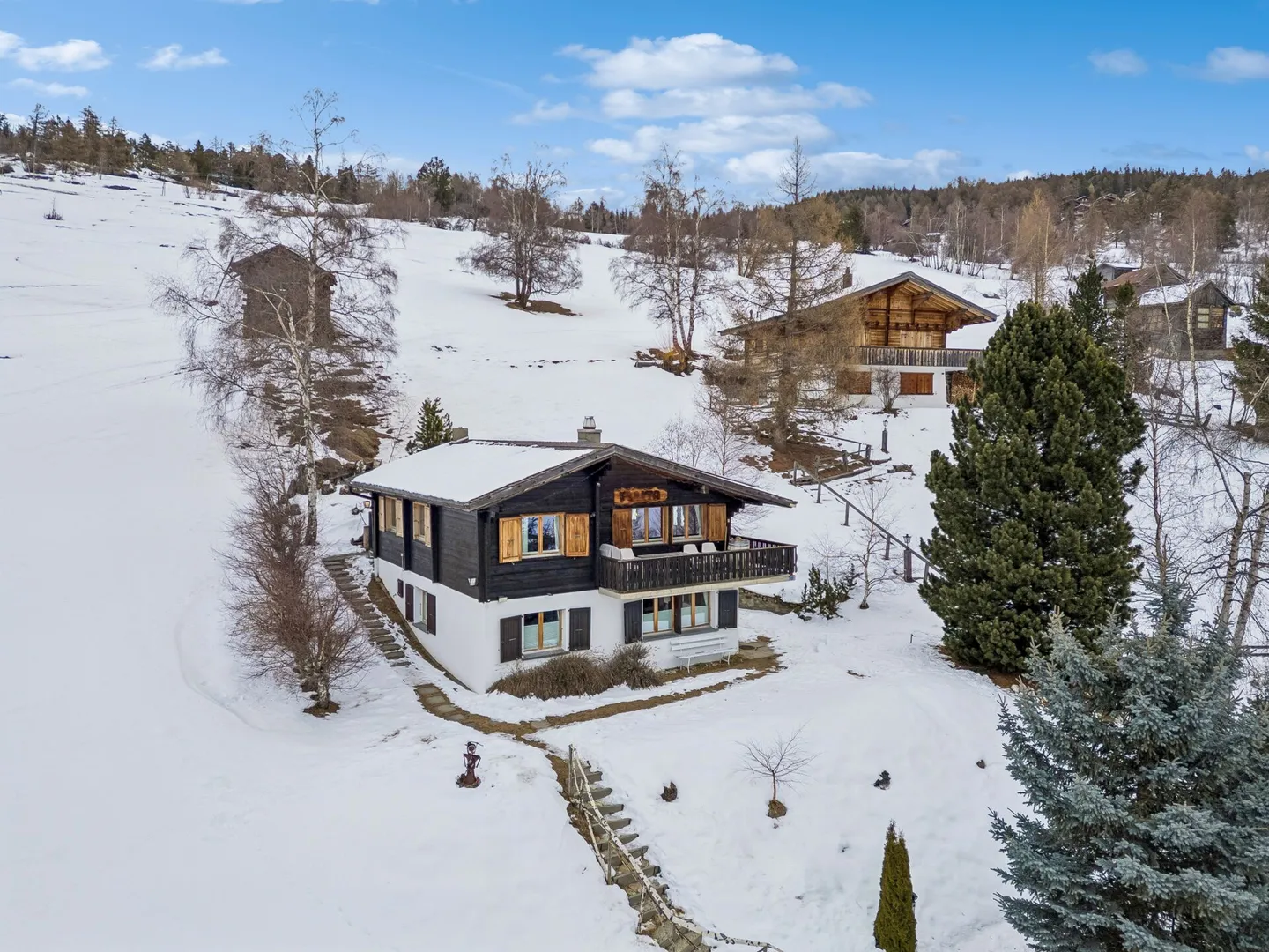 Chalet valaisan avec deux unités résidentielles - Photo 11 sur 13