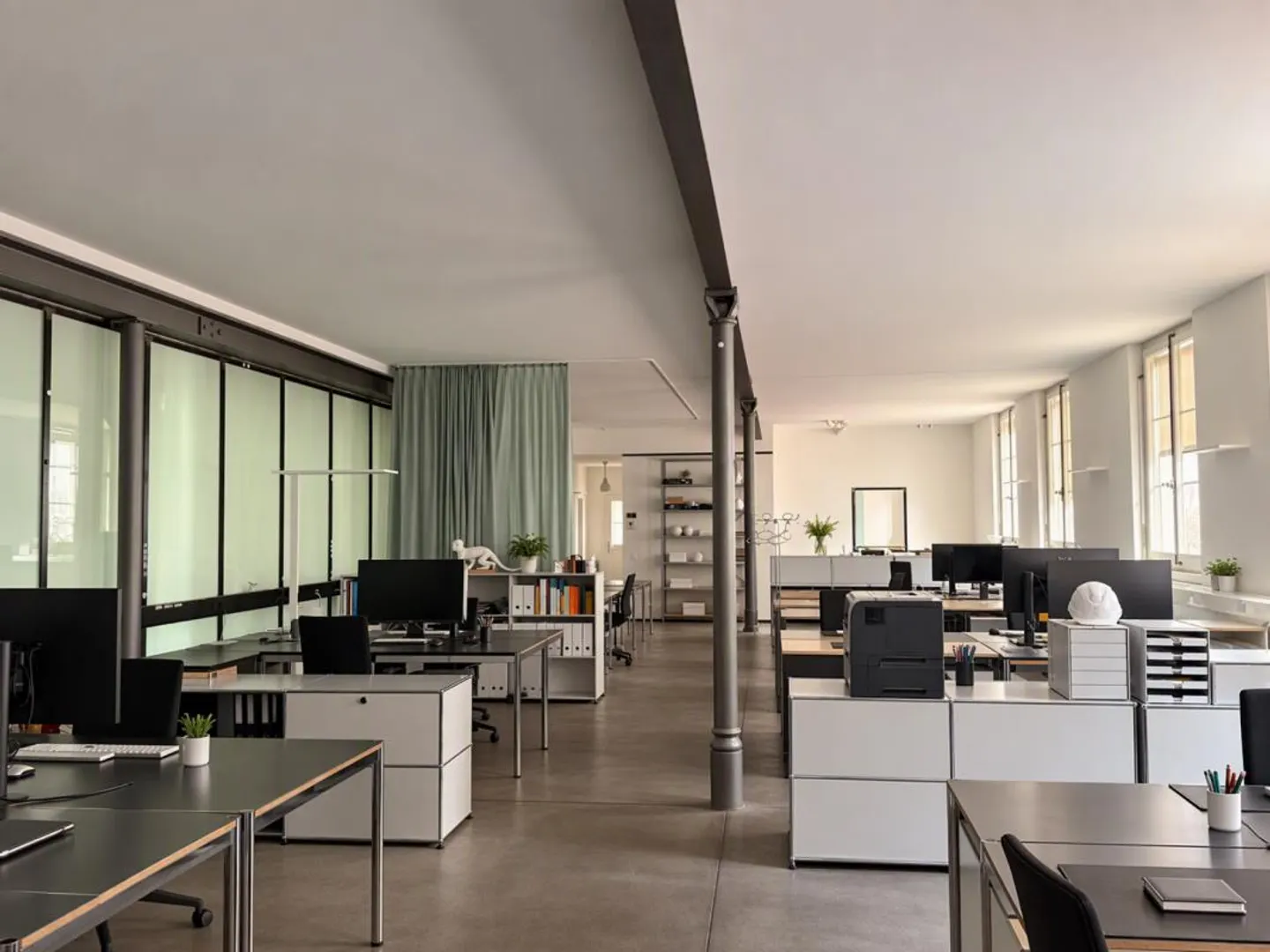 Spazio per ufficio/atelier in affitto nella Matte - Foto 4 di 5