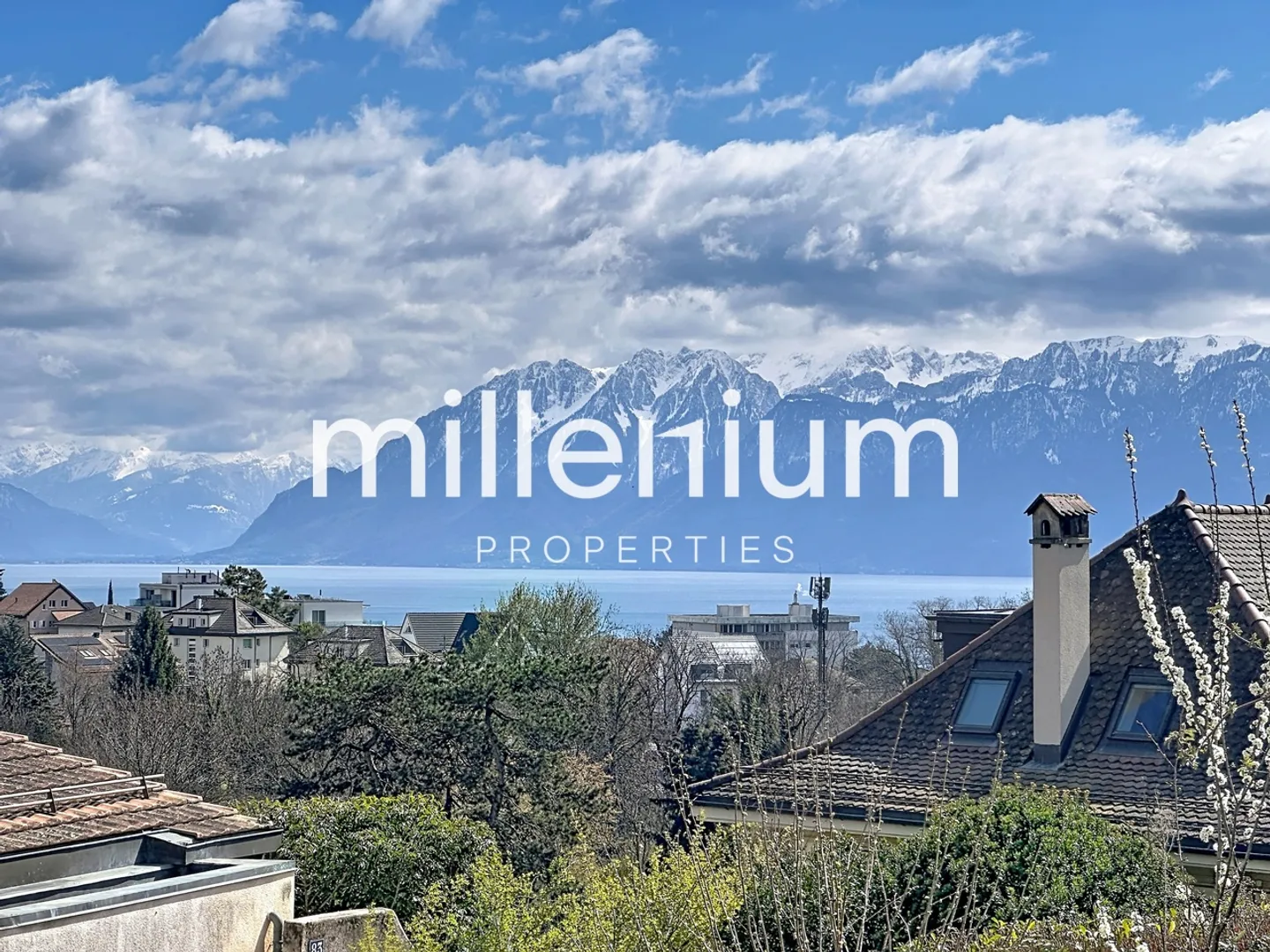 Bel appartement avec jardin et vue sur le lac à Lausanne - Photo 1 sur 7