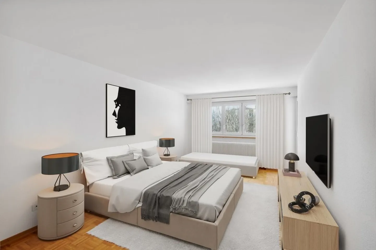 Beautiful 3-room apartment for rent - Photo 3 of 12