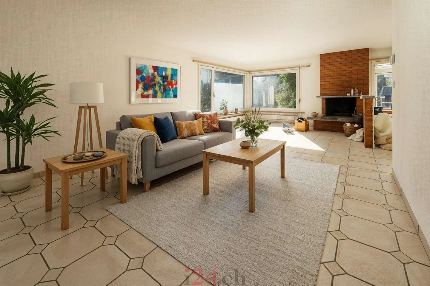 Maison individuelle de 6,5 pièces avec jardin et véranda à louer à Lachen... - Photo 8 sur 19