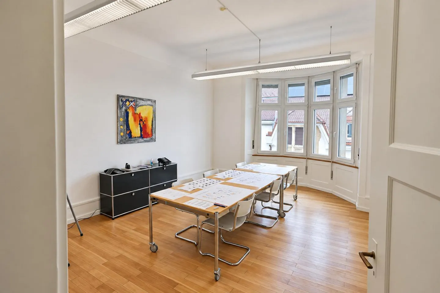 Espaces de bureau dans un immeuble commercial représentatif au centre-ville de Bâle - Photo 3 sur 12