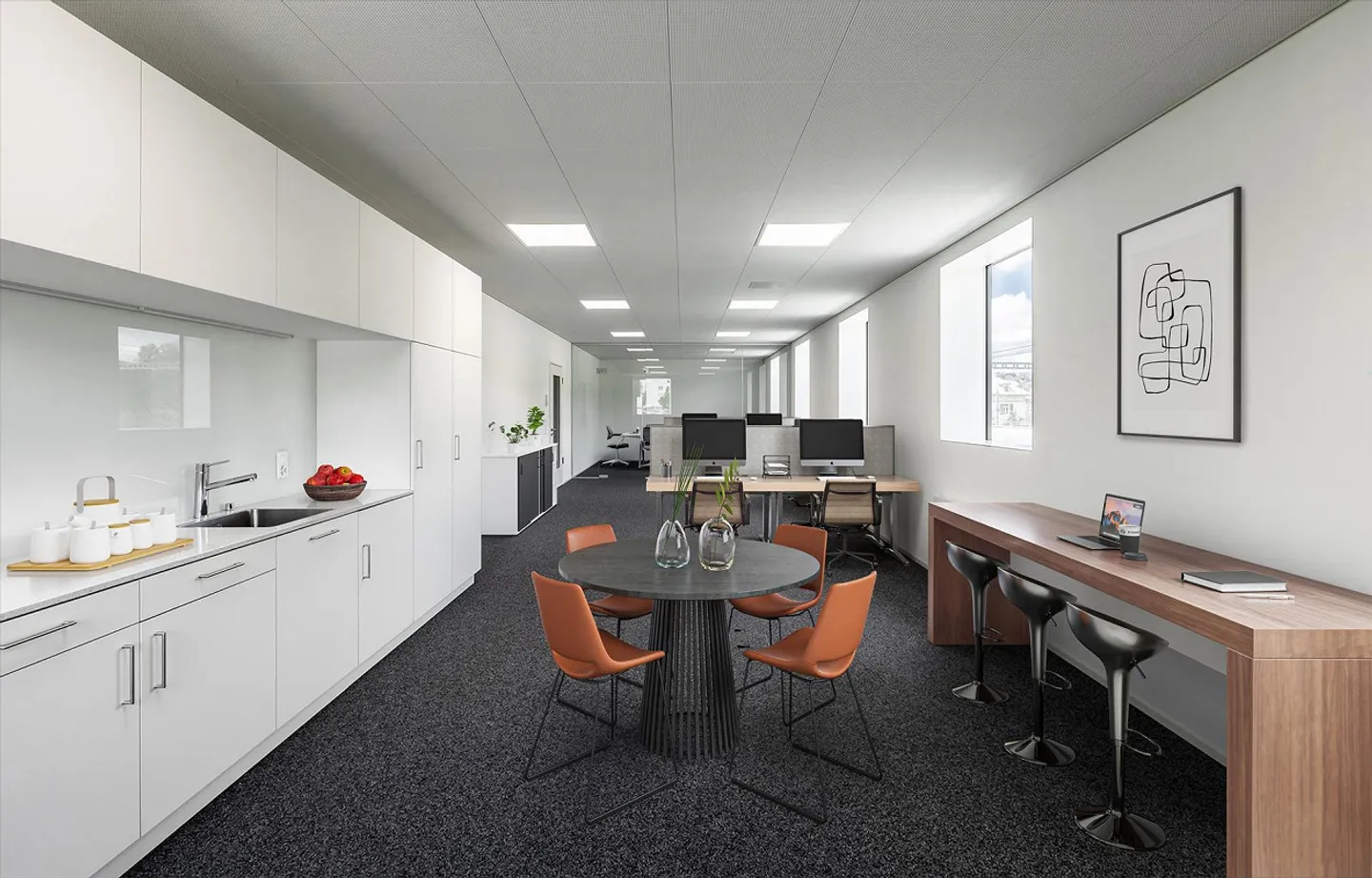 Moderne Büro-/ Praxisräumlichkeiten direkt am Bahnhof - Foto 1 von 7