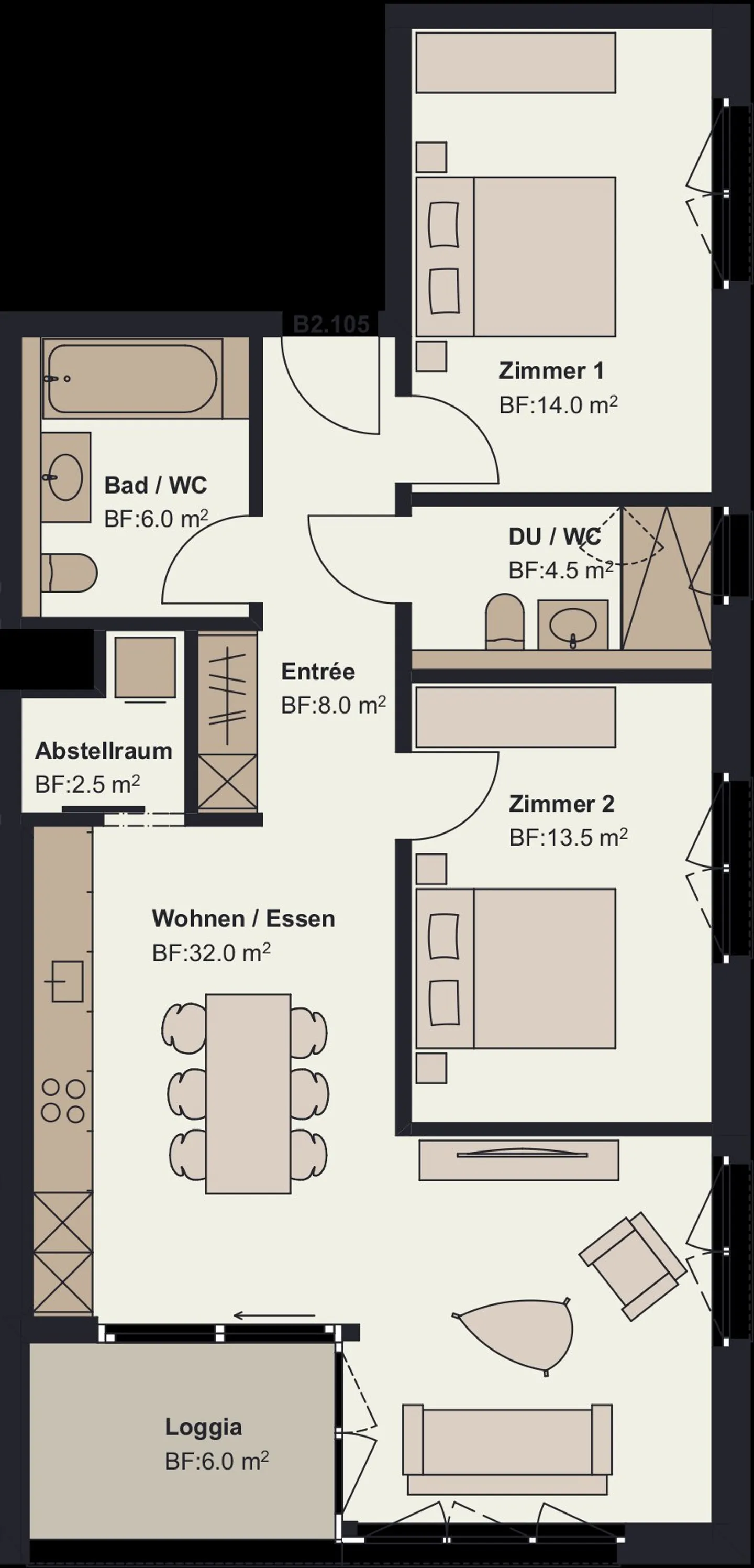 Appartamento moderno a St. Gallen - Foto 2 di 6