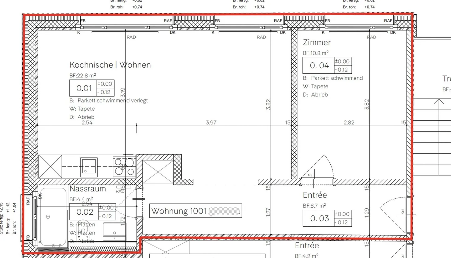 Belle appartement de 2,5 pièces au rez-de-chaussée - Photo 11 sur 11