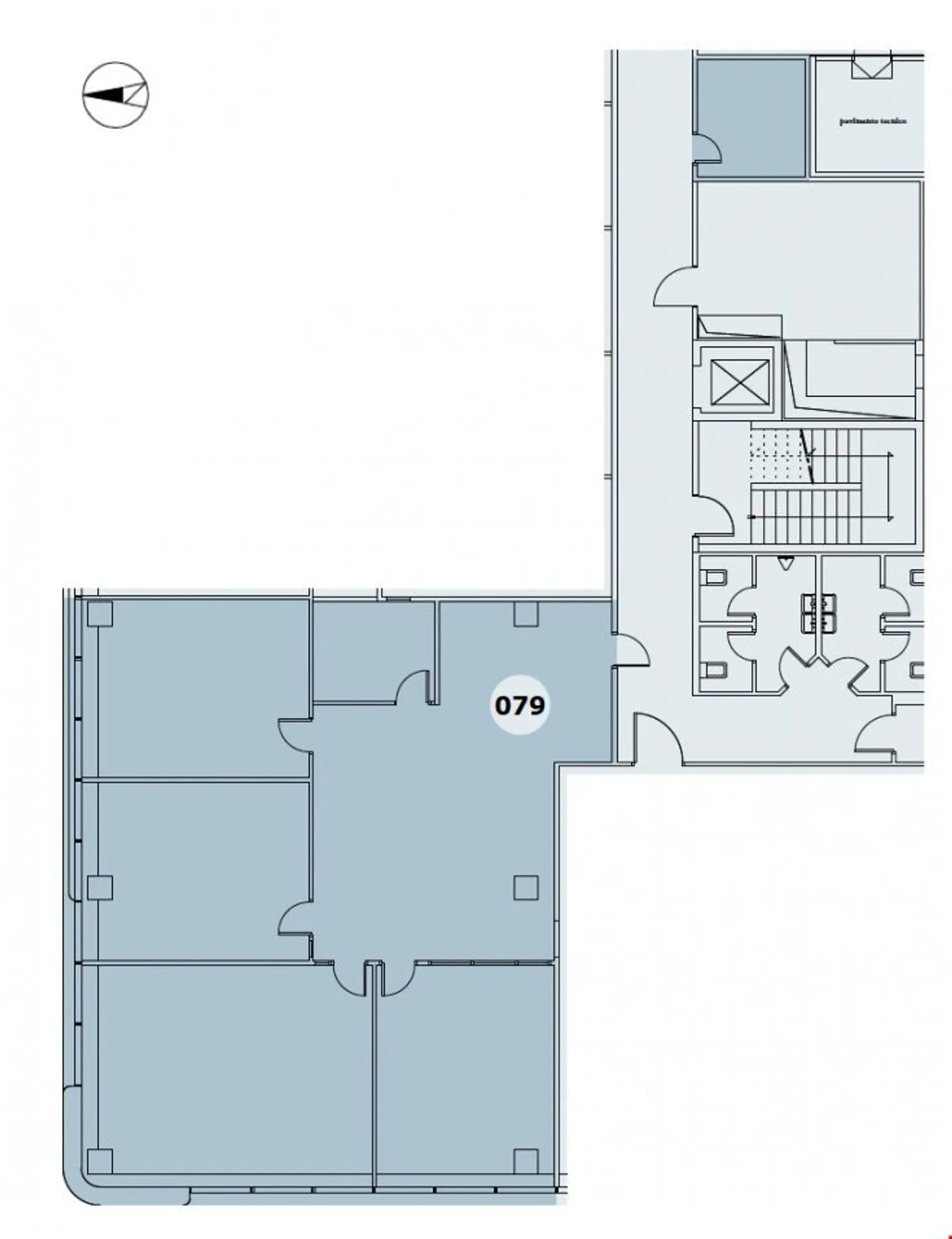 LUGANO NORTH - SPACIOUS OFFICE FOR RENT IN STRATEGIC POSITION (ref. 79) - Photo 24 of 24
