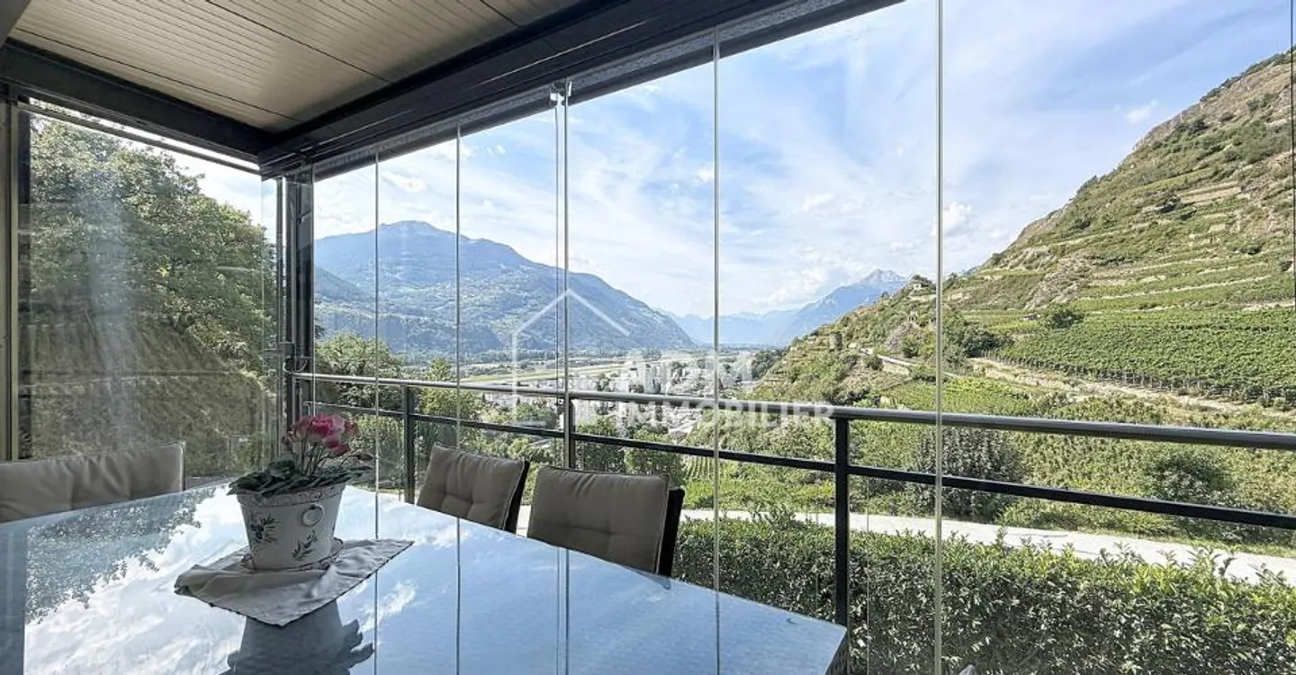 Sion, 4.5-room apartment with stunning views of the Rhône Valley - Photo 8 of 9