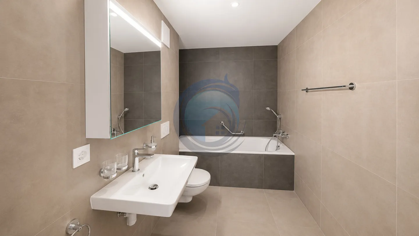 LETZTE GELEGENHEIT SCHÖNE NEUE 3,5-ZIMMER-WOHNUNG MIT BALKON - Foto 8 von 11