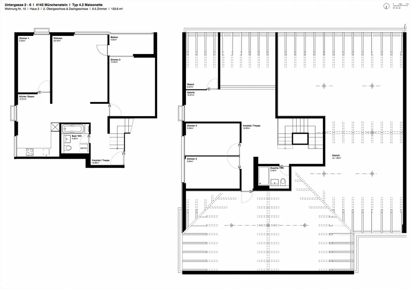 Spacious 5.5 Room Maisonette Apartment - Photo 17 of 17