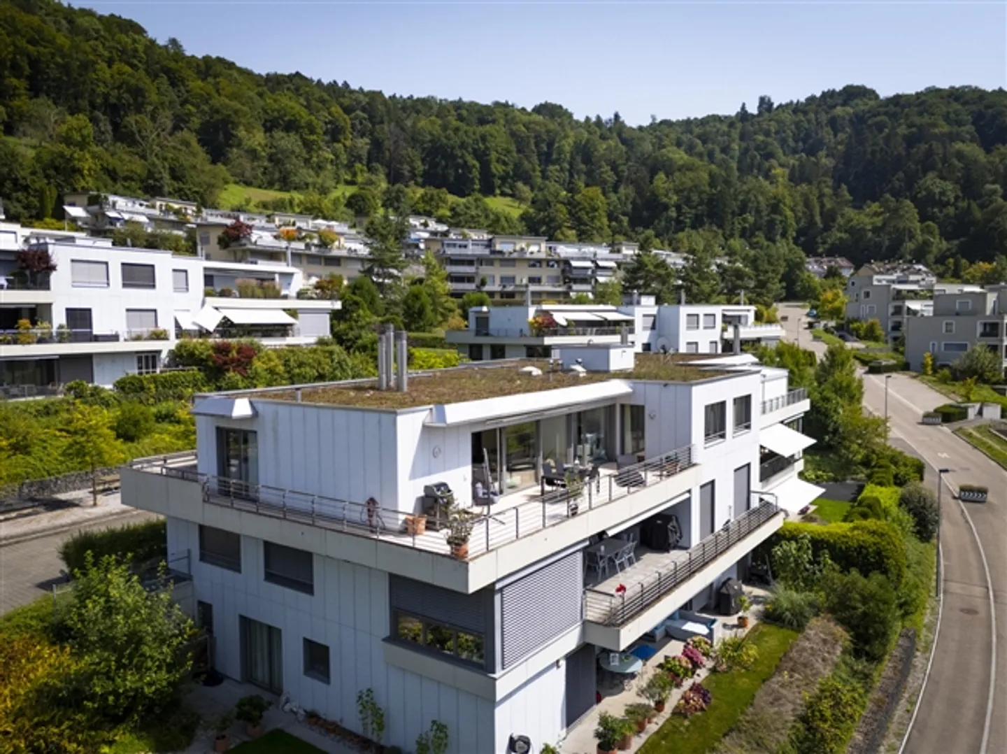 «Lichtdurchflutete Attikawohnung mitten in der Natur» - Foto 1 von 12