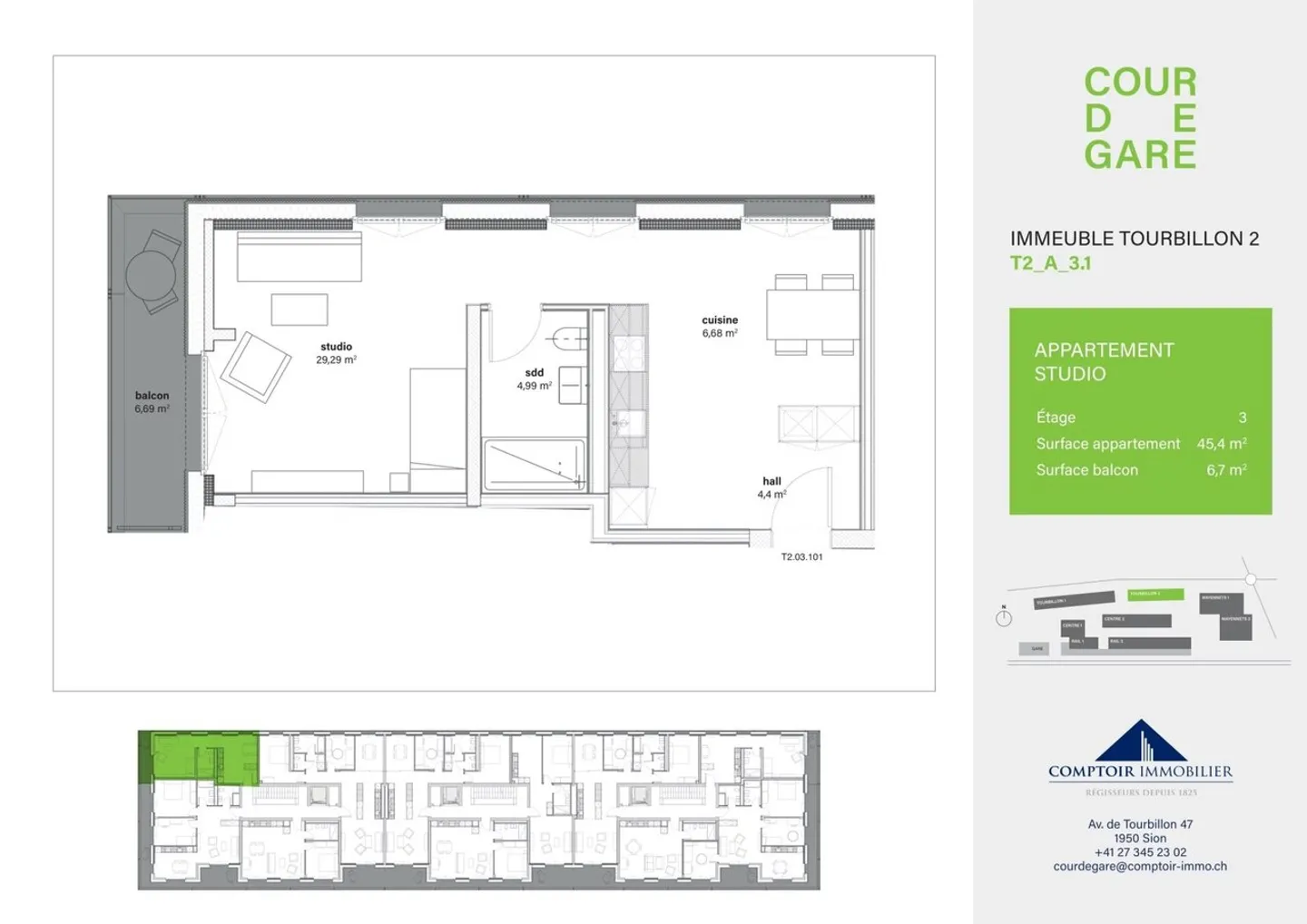 Modern Studio in Sion - Photo 3 of 3