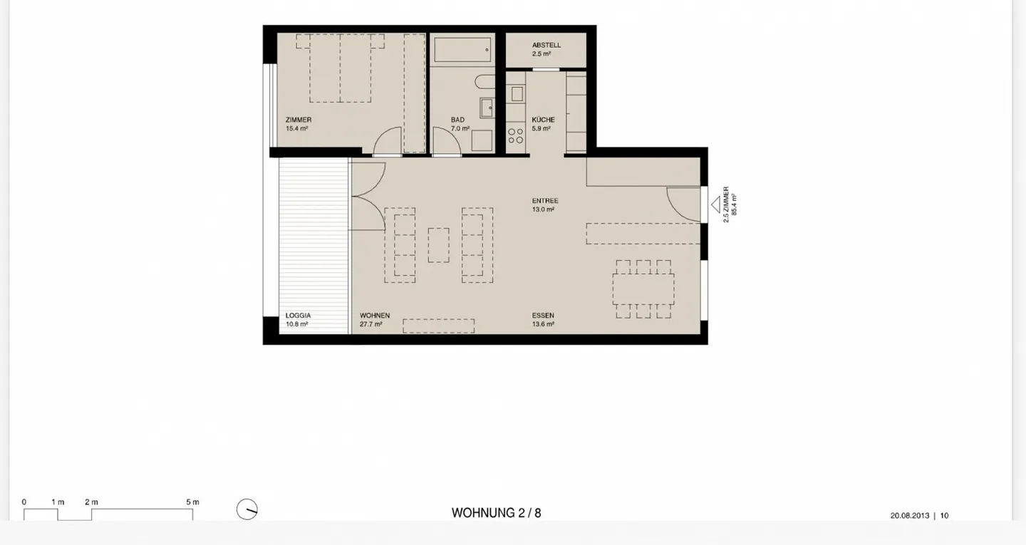 Moderne 2.5-Zimmer-Wohnung in Buchs - Foto 13 von 13