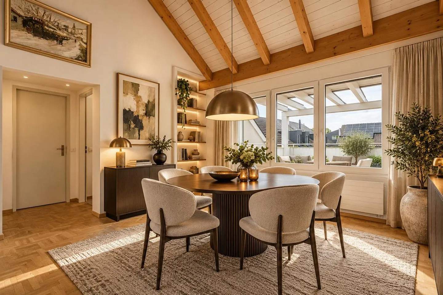 Une maison à tomber amoureux – charmant appartement sous les combles avec poutres apparentes - Photo 2 sur 30