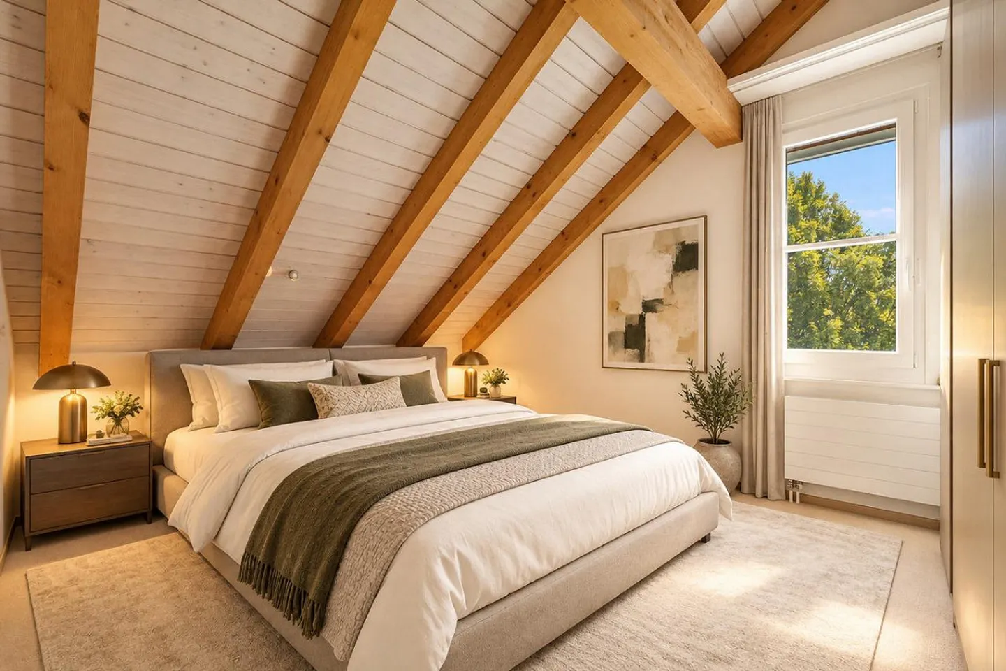 Une maison à tomber amoureux – charmant appartement sous les combles avec poutres apparentes - Photo 6 sur 30