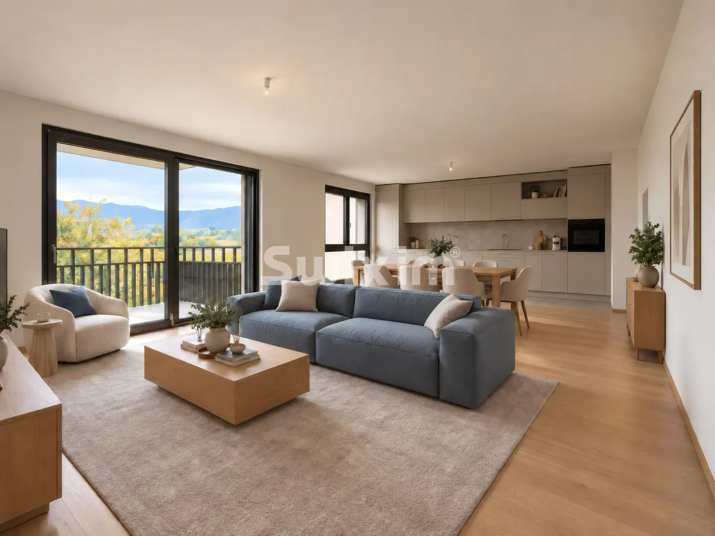 Neues Apartment mit Talblick - Foto 2 von 6