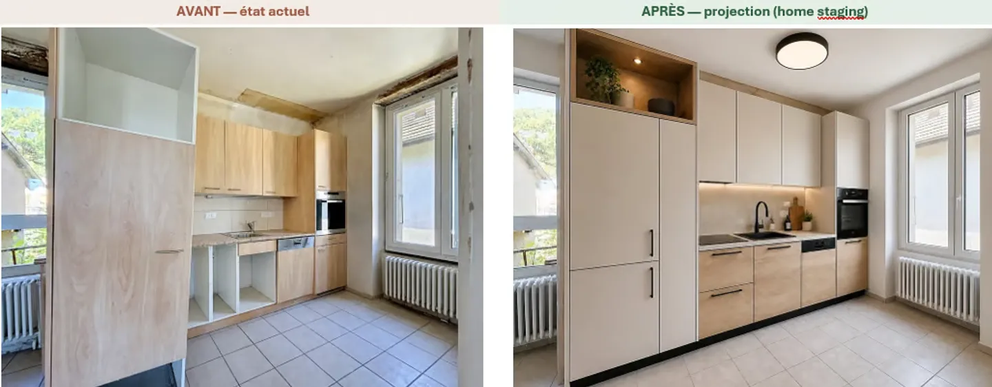 Cressier – A real estate project that needs to be revealed: single villa or two independent apartments - Photo 5 of 13