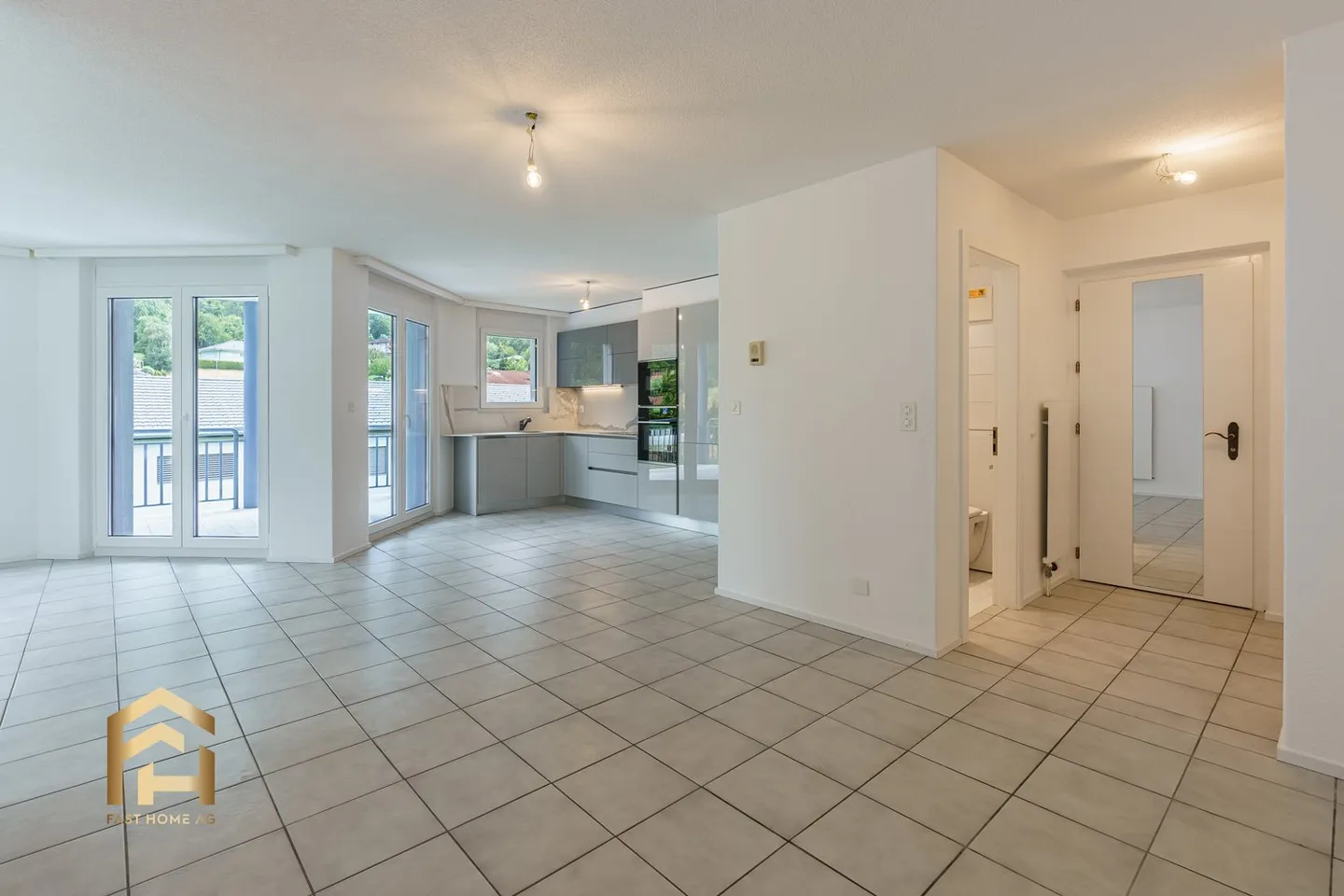 Quiet 4.5 room apartment in Agarn with garden space - Photo 3 of 13