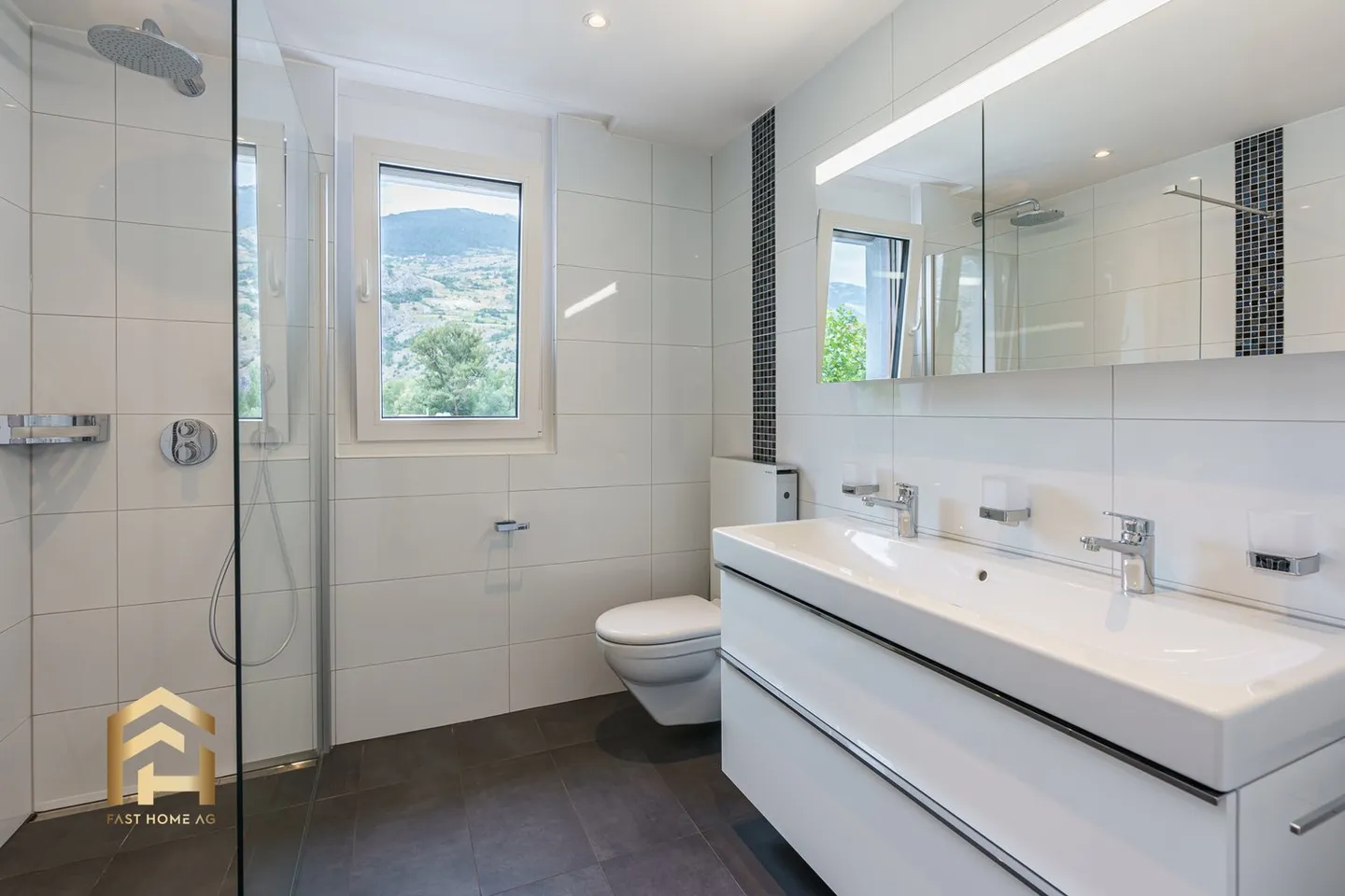 Quiet 4.5 room apartment in Agarn with garden space - Photo 9 of 13