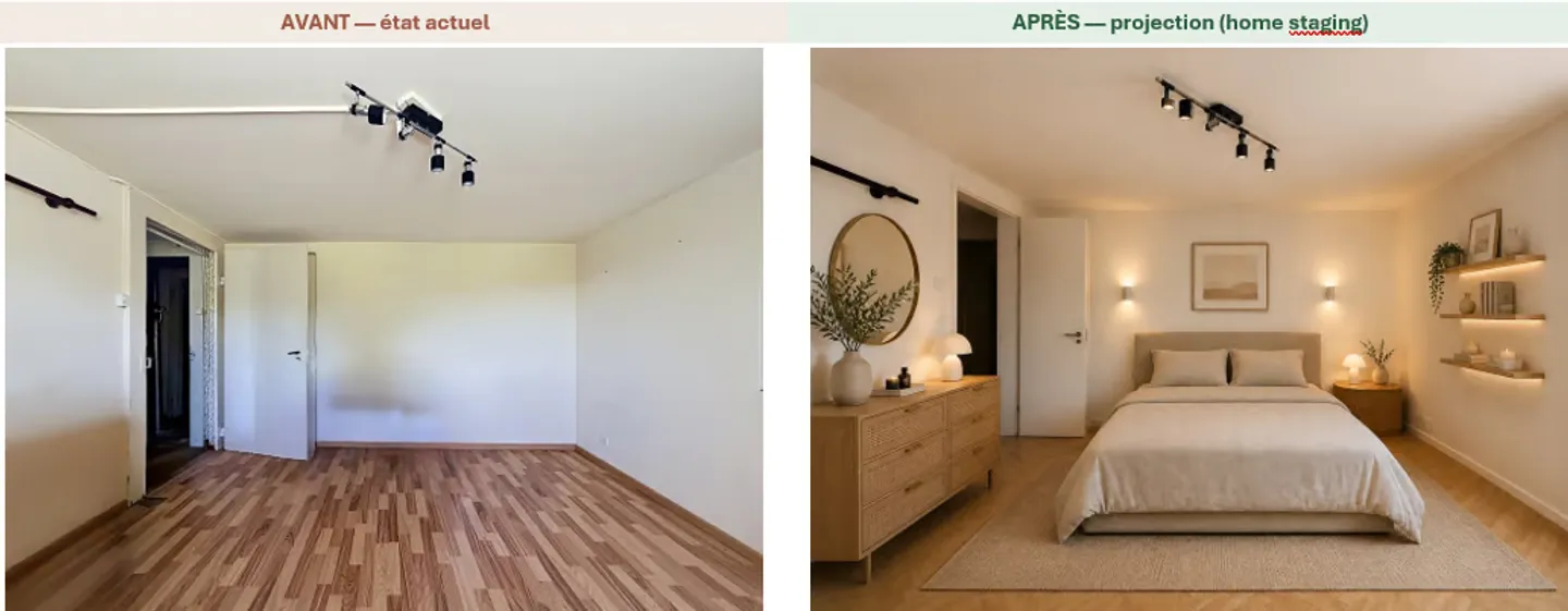 Cressier – A real estate project that needs to be revealed: single villa or two independent apartments - Photo 11 of 13