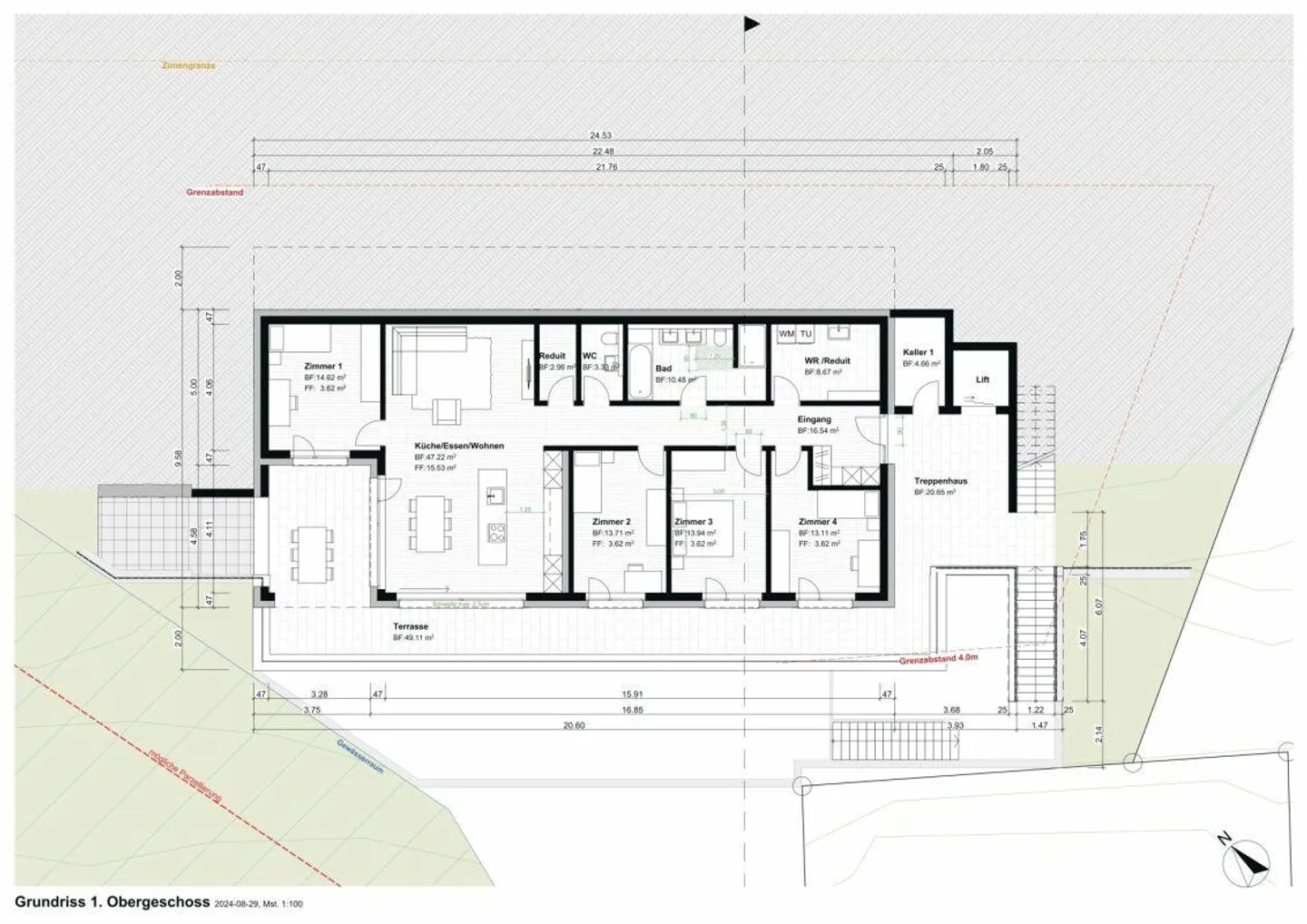 Geräumige 5.5-Zimmer-Wohnung - Foto 3 von 5