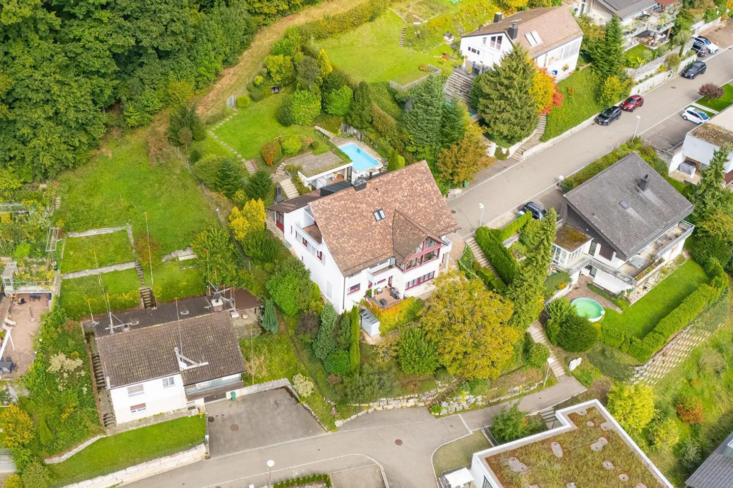 Meilleure situation : Centre + Forêt : Villa majestueuse avec appartement - Photo 29 sur 29