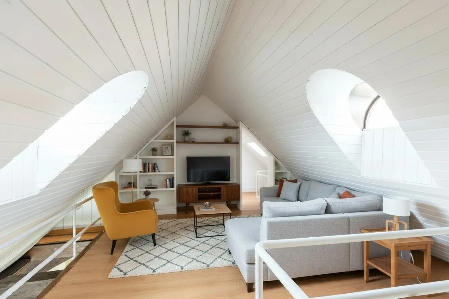 Appartamento mansardato originale di 5½ stanze con camino - Foto 1 di 9