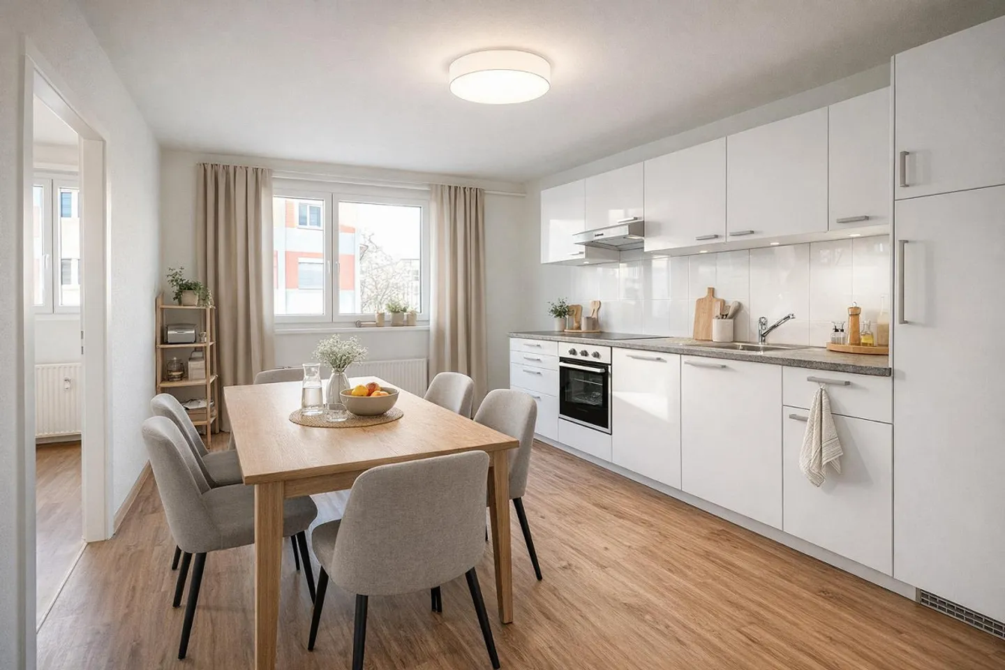 Appartement attrayant de 3 pièces avec balcon et ascenseur dans le quartier Gotthelf - Photo 1 sur 5