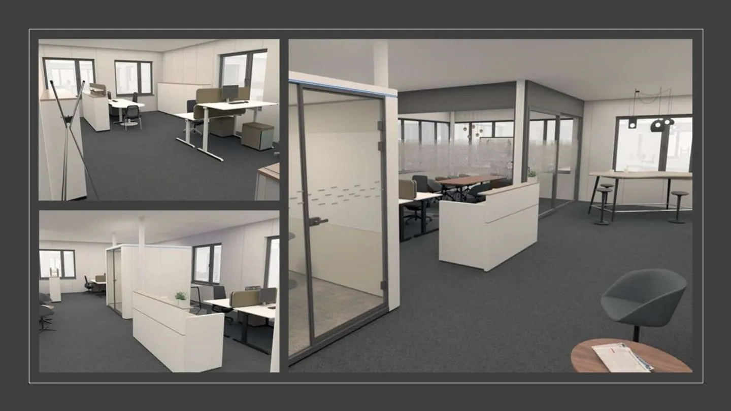 Spazi per uffici da 75m2 a 300m2 - Nuovo edificio Brig-Glis - Foto 7 di 10