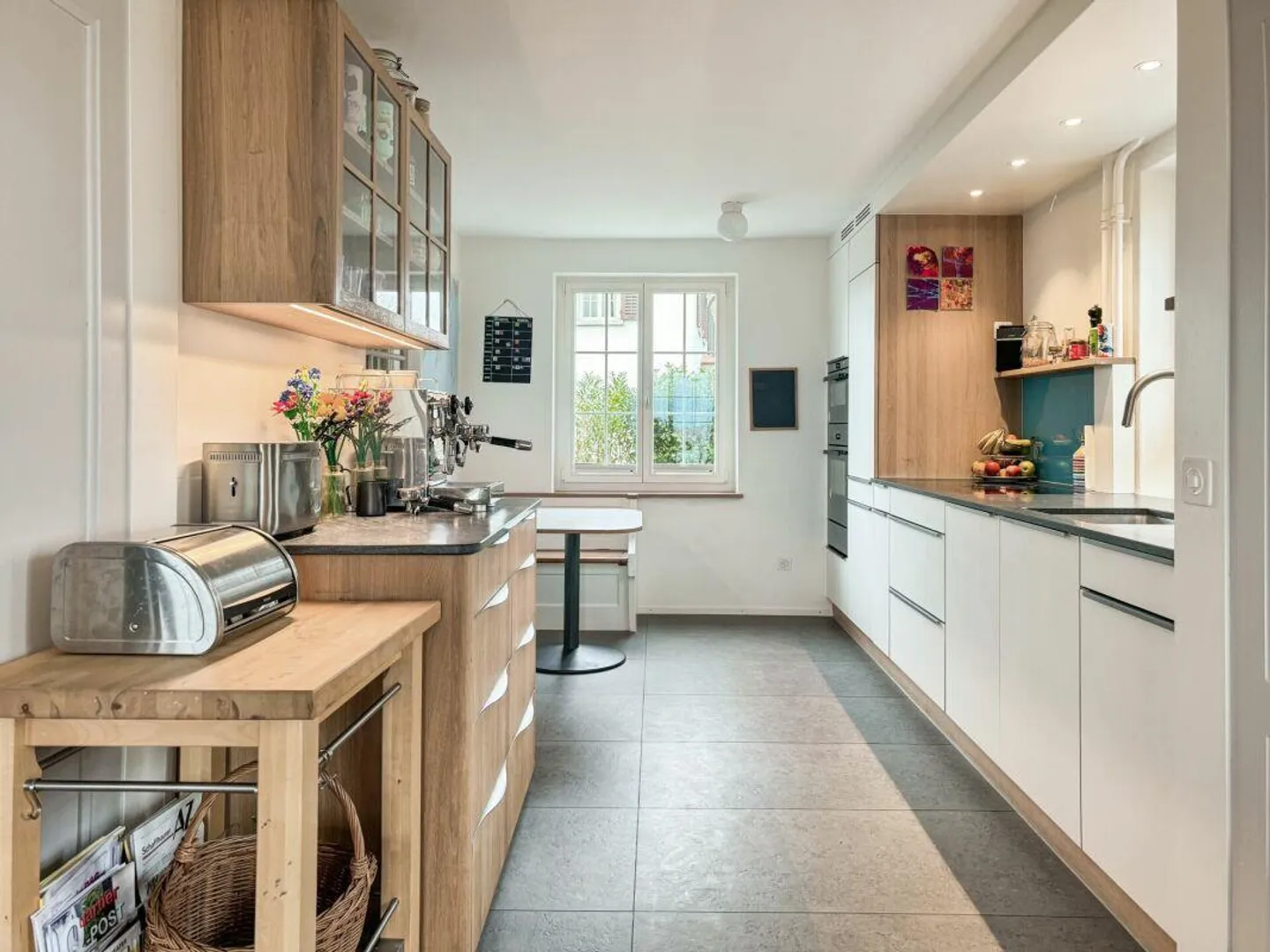 Familienfreundliches Reiheneckhaus mit Garten und Aussicht in Schaf... - Foto 3 von 12