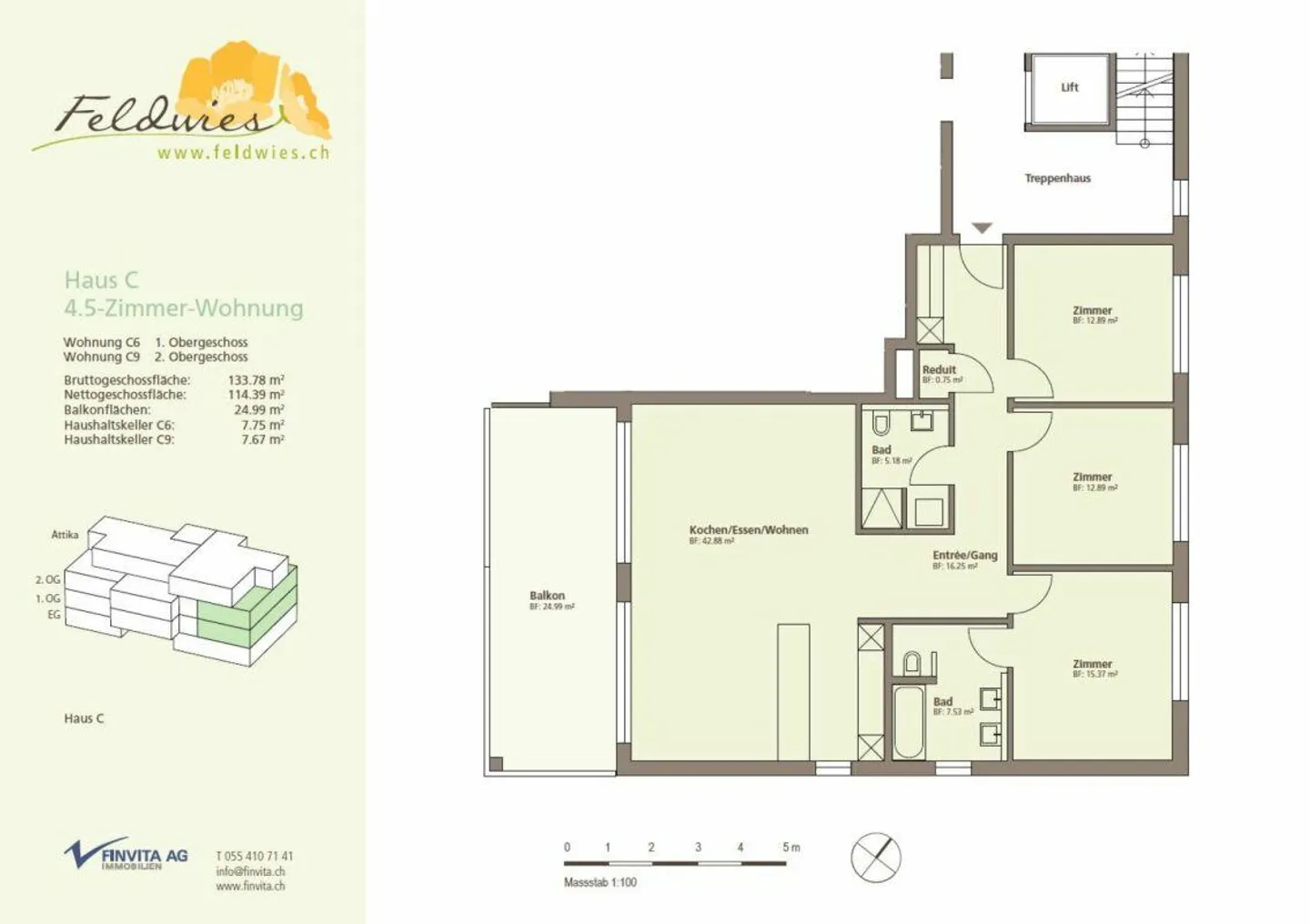 Spacious 4.5 room apartment in a family-friendly neighborhood! - Photo 9 of 9