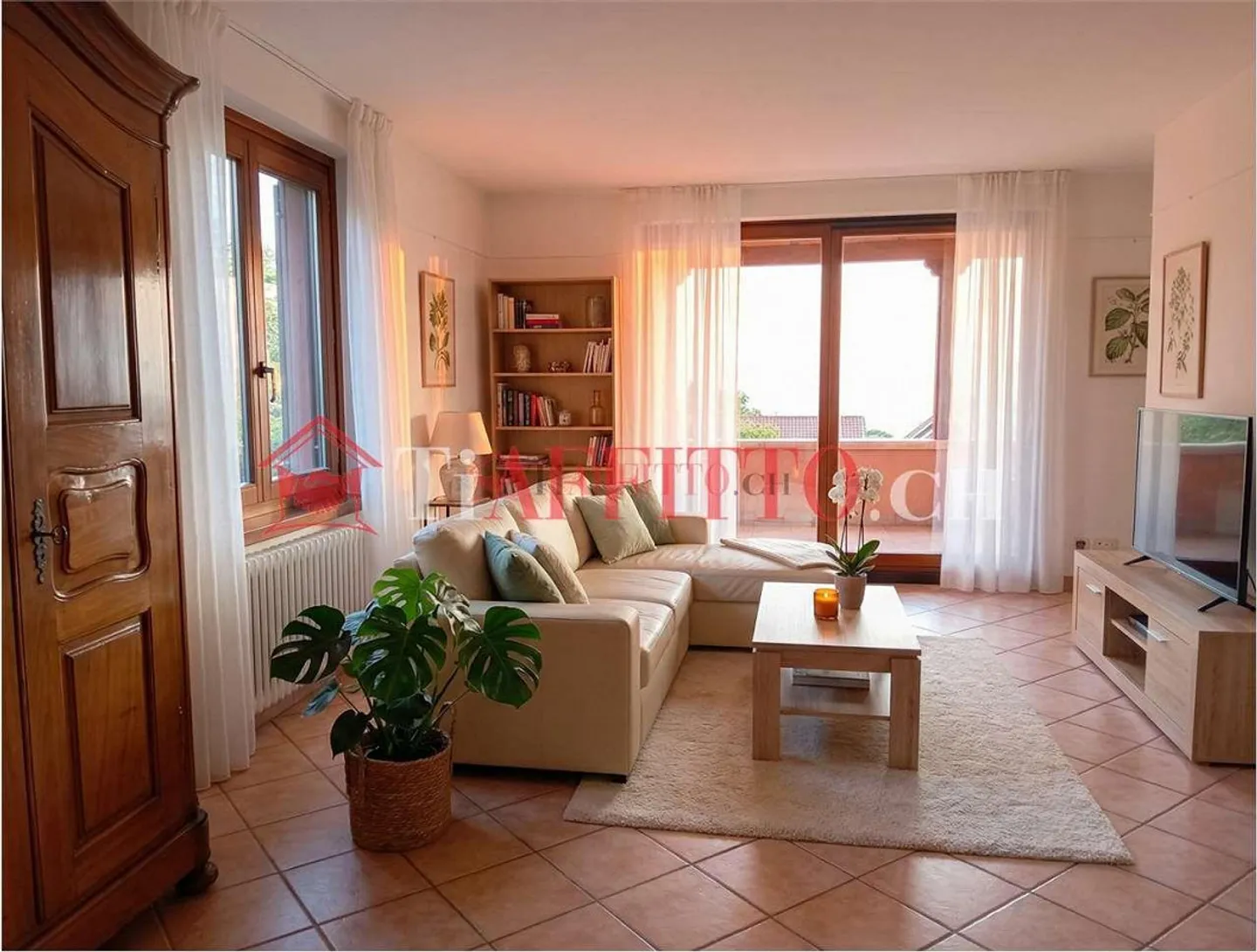 SCHÖNE WOHNUNG MIT PANORAMABLICK IN SAVOSA - Foto 1 von 13