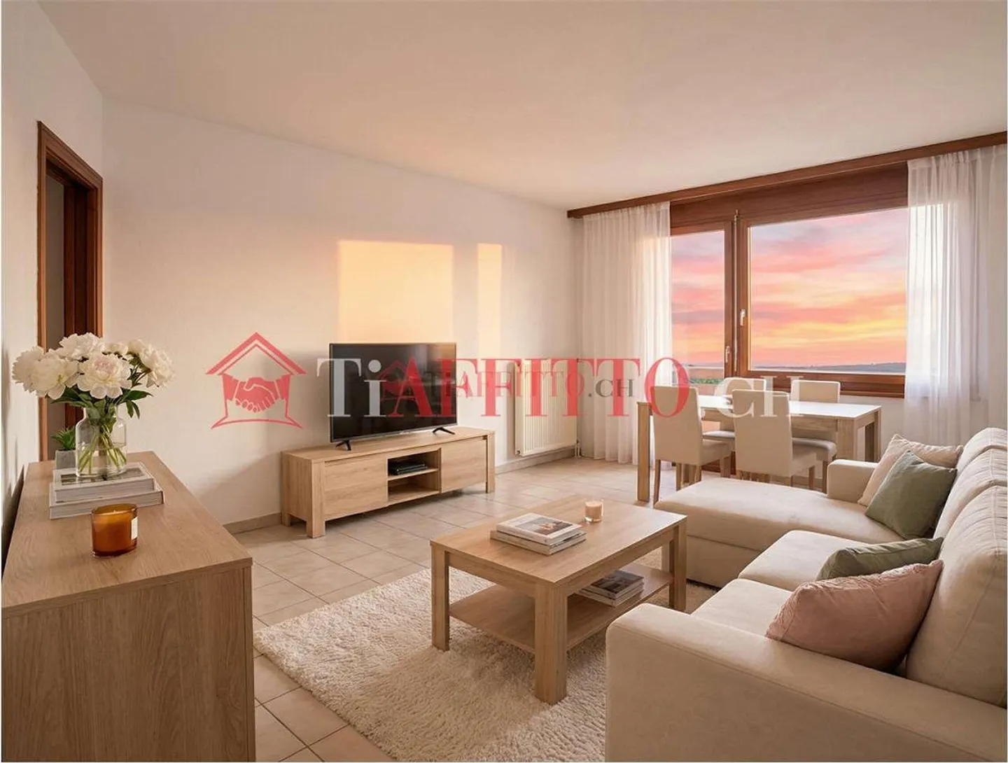 SCHÖNE WOHNUNG MIT PANORAMABLICK IN SAVOSA - Foto 2 von 13