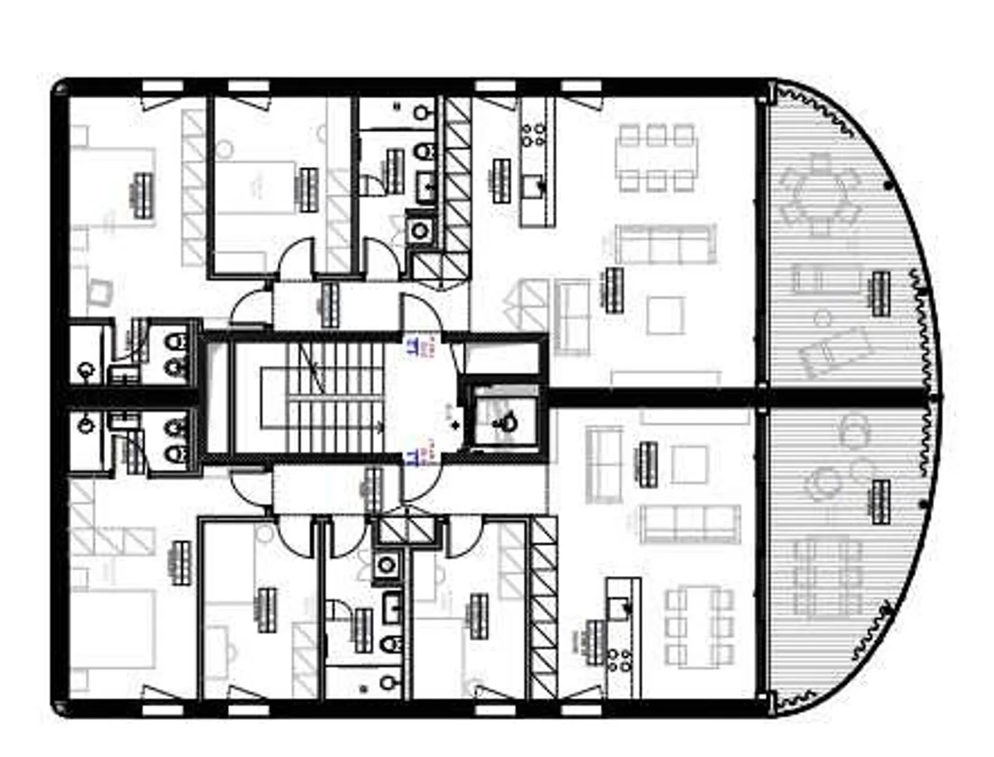 Elegante 4,5-Zimmer-Wohnung - Neubau mit Komfort, Technologie - Foto 5 von 6