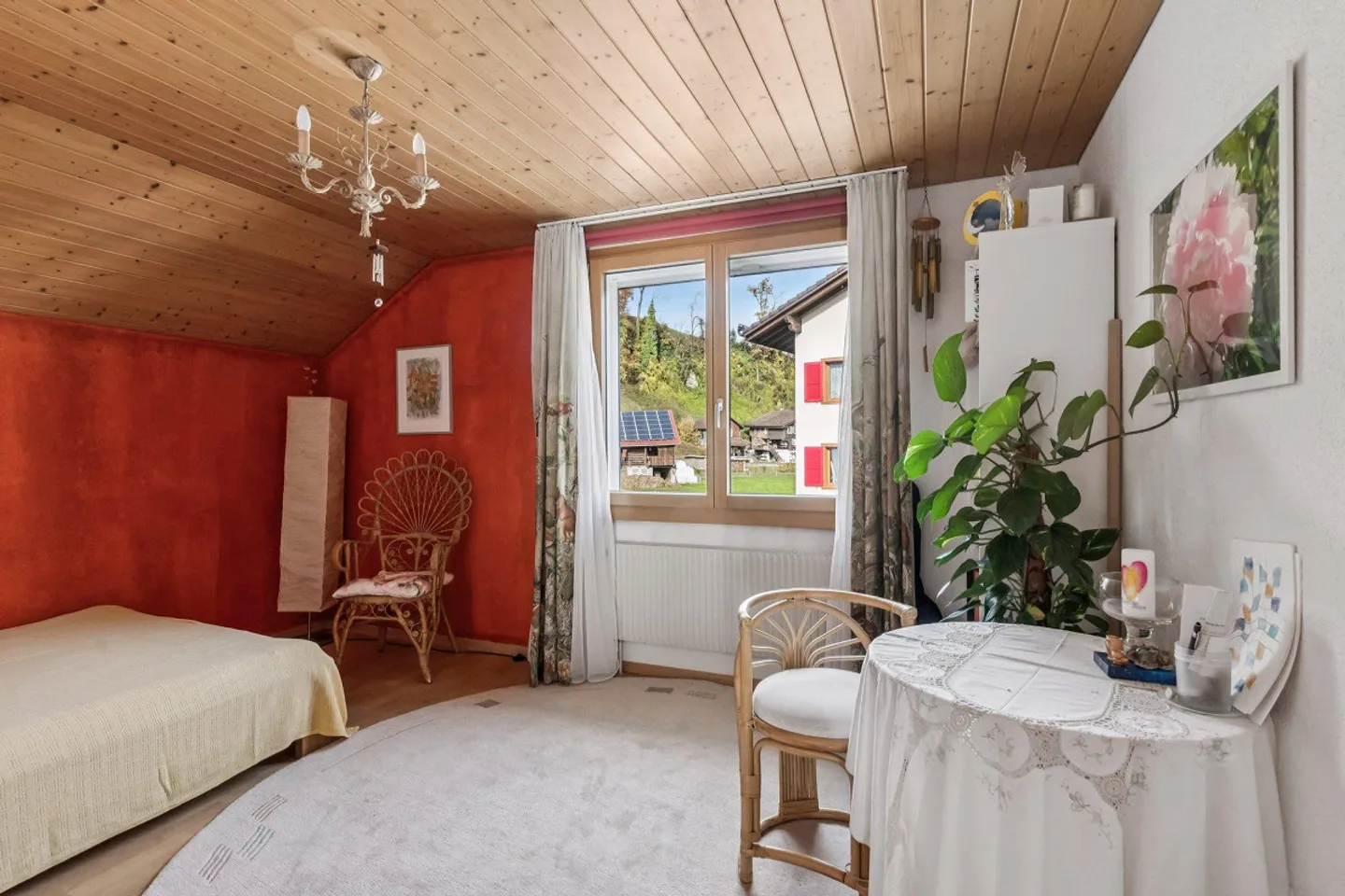 Charmante maison individuelle de 6,5 pièces avec cheminée et garage à Kerns - Photo 7 sur 10