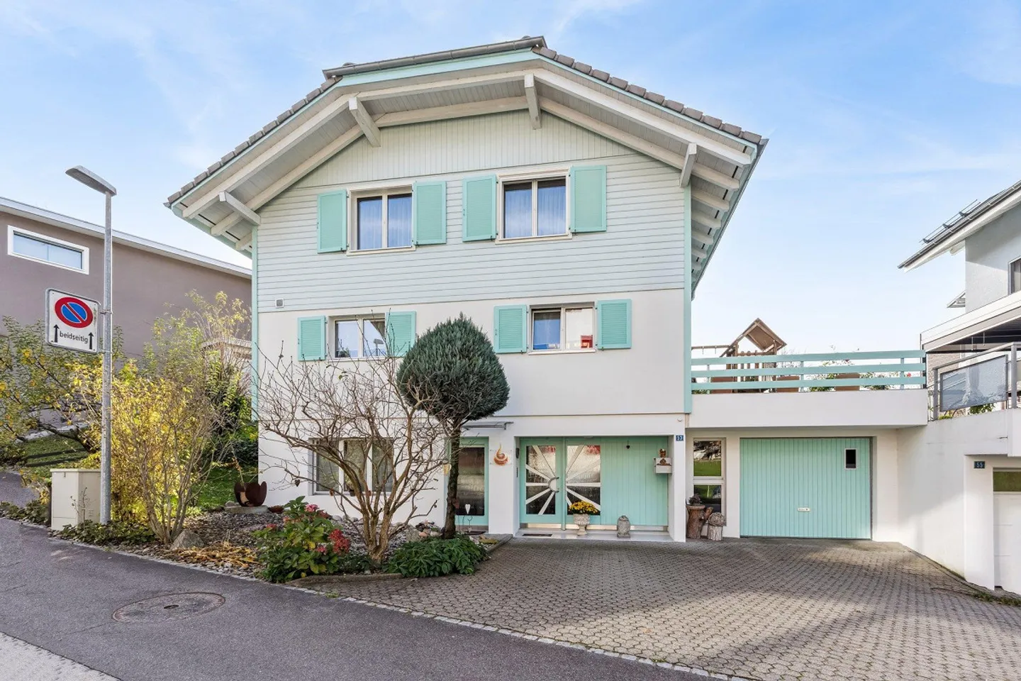 Charmante maison individuelle de 6,5 pièces avec cheminée et garage à Kerns - Photo 10 sur 10